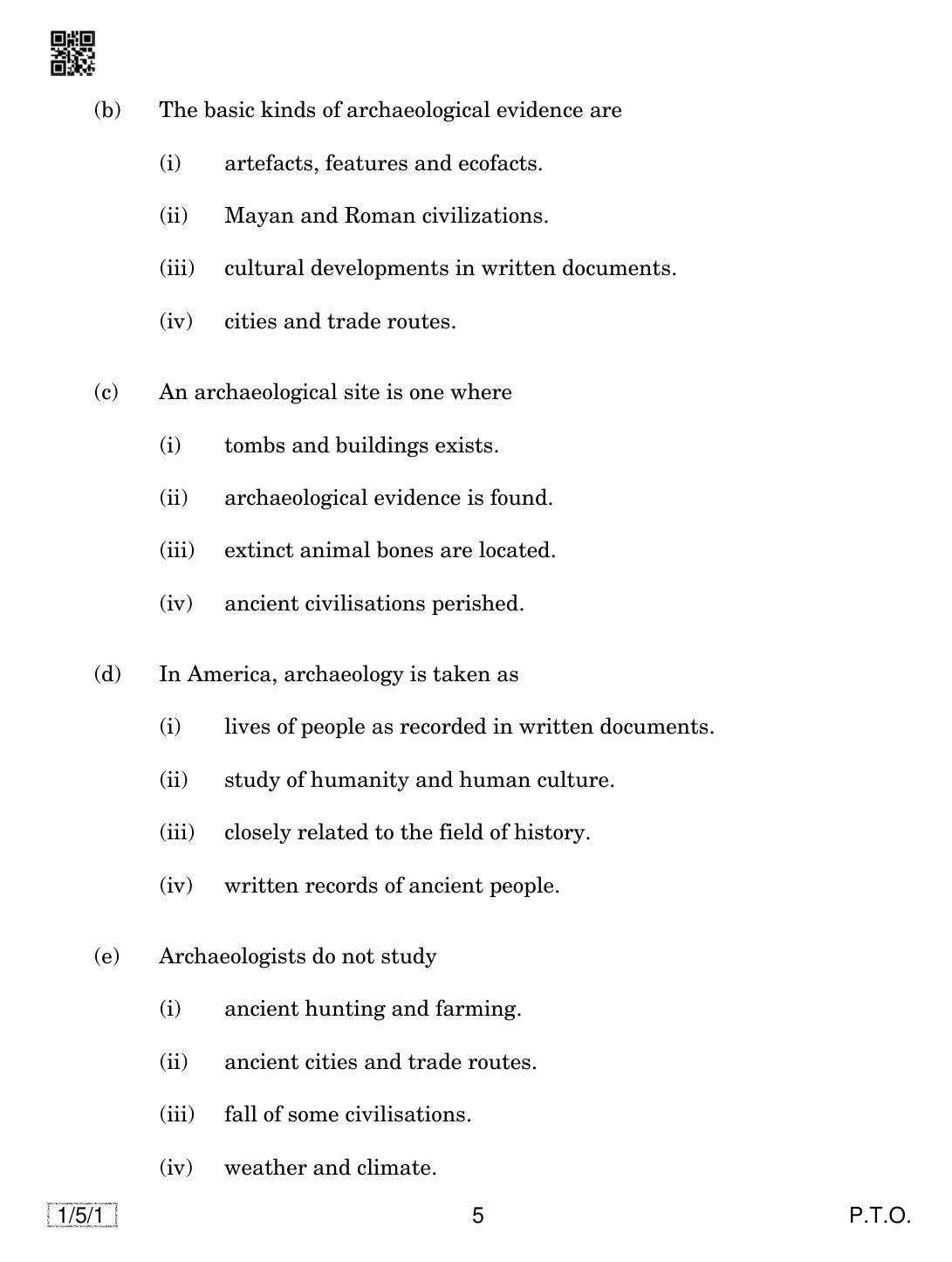 CBSE Class 12 1-5-1 English Core 2019 Question Paper - Page 5