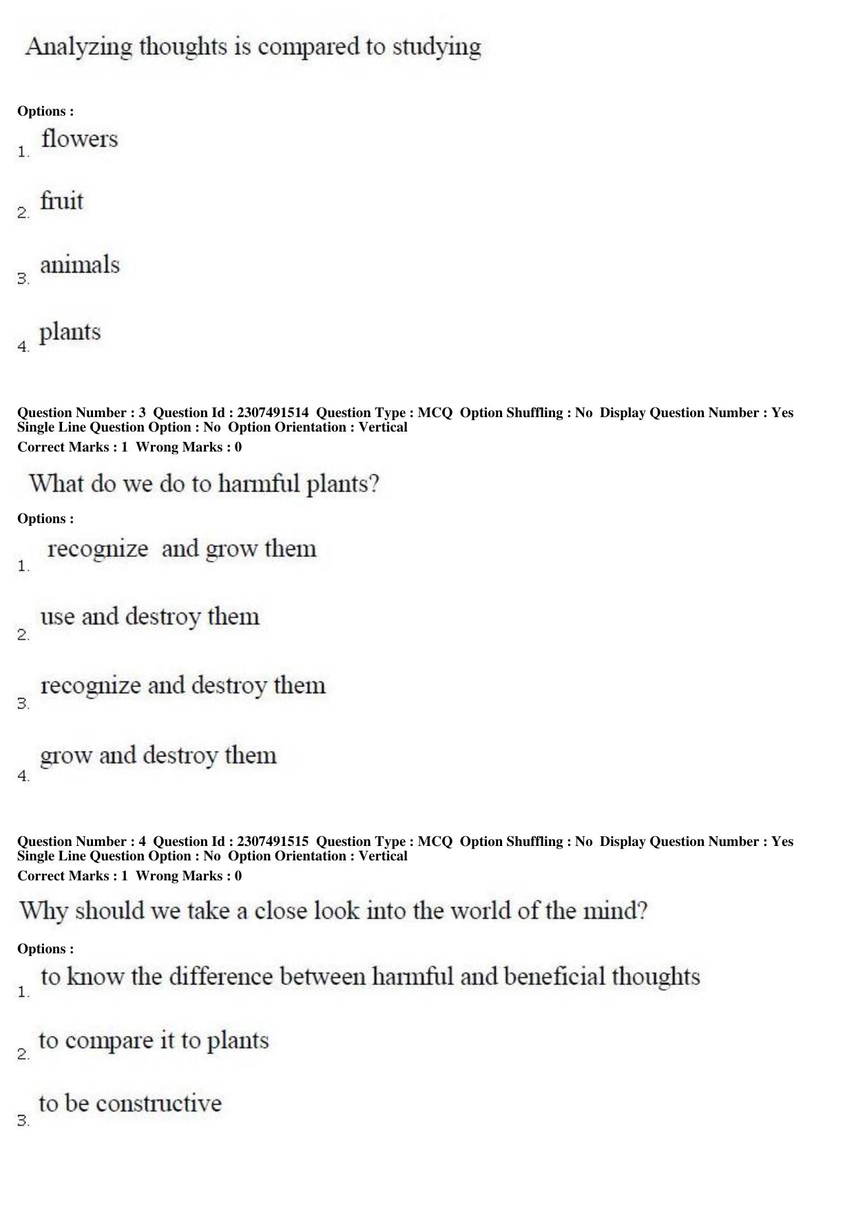 TS EDCET Question Paper 2019 - English - Page 3