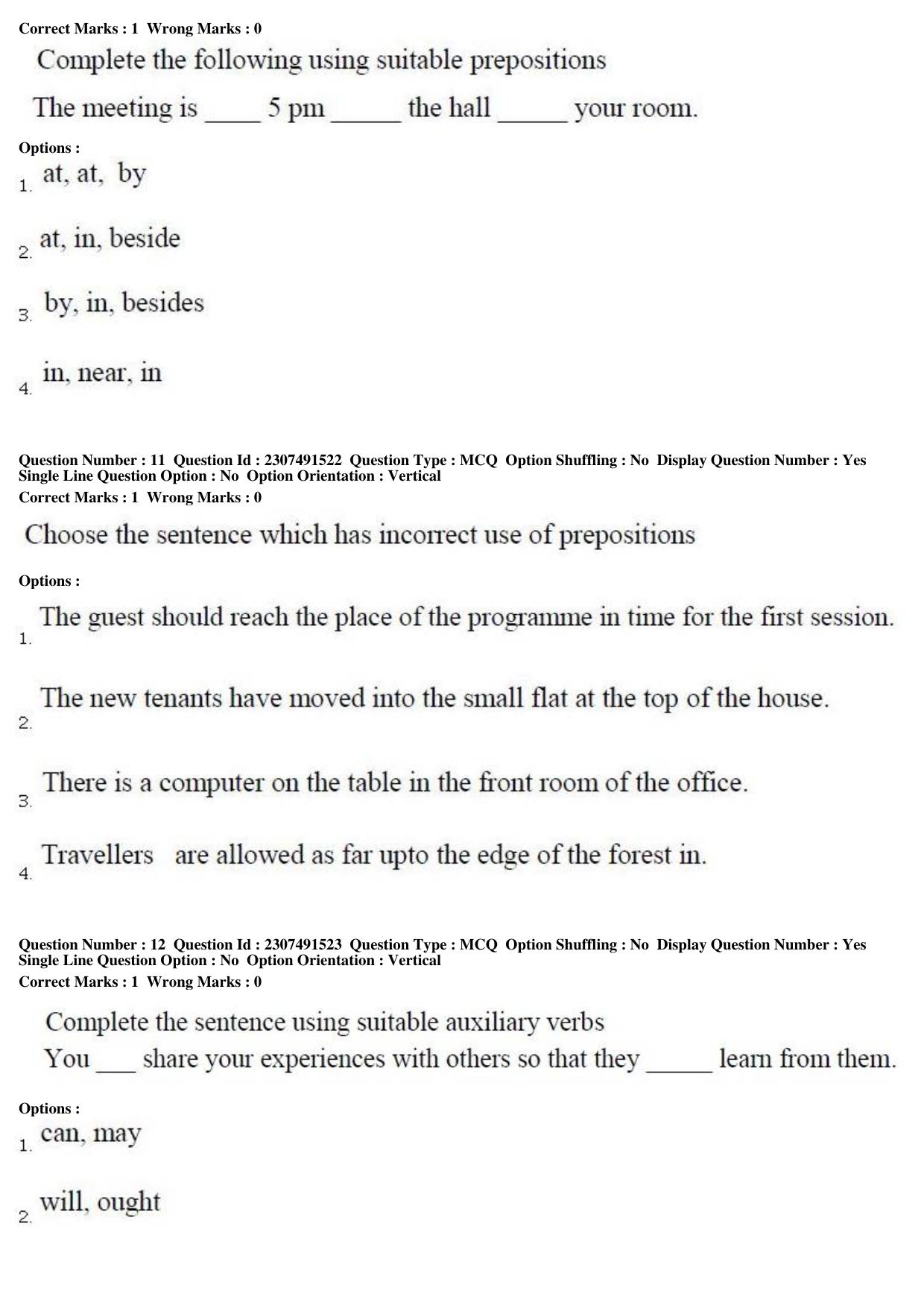TS EDCET Question Paper 2019 - English - Page 6
