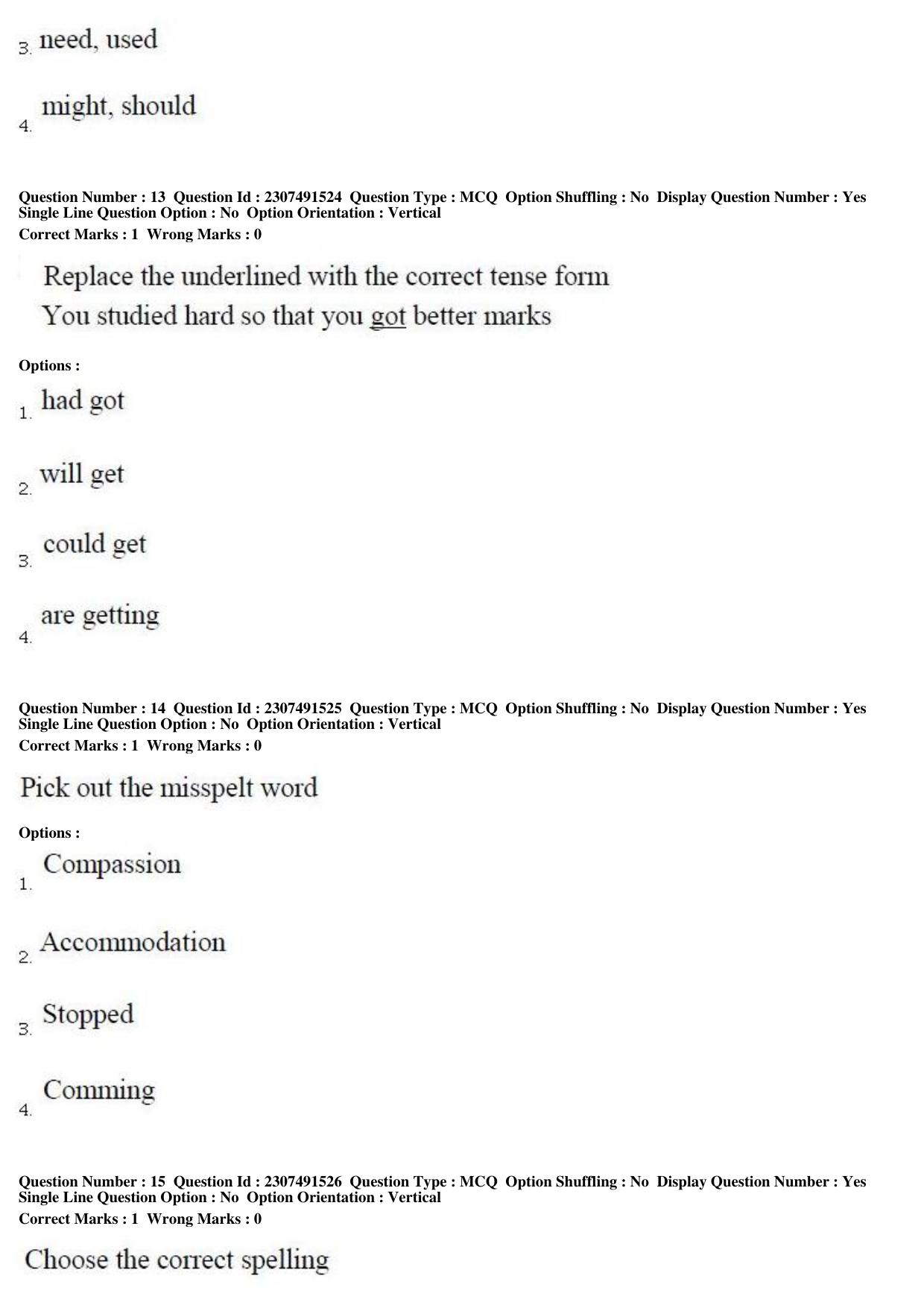 TS EDCET Question Paper 2019 - English - Page 7