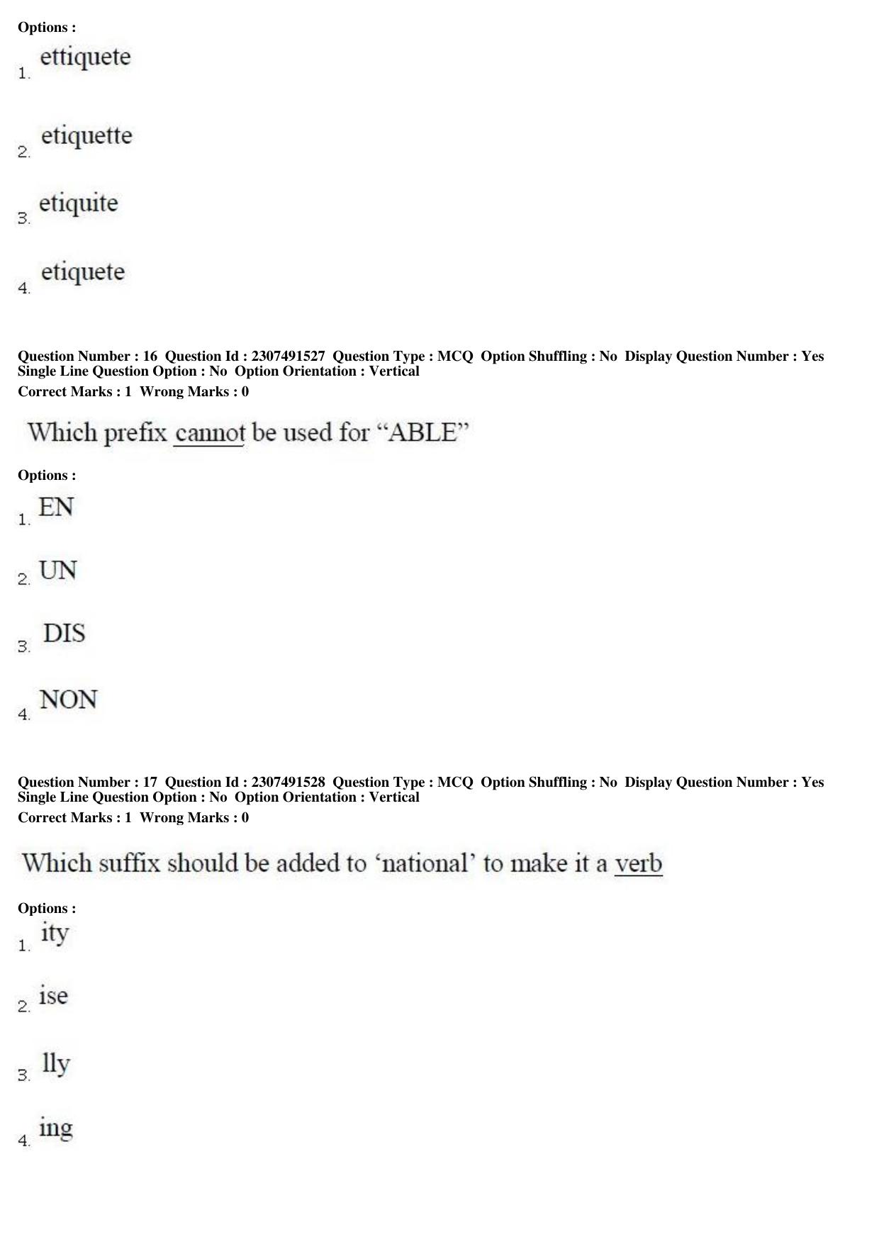 TS EDCET Question Paper 2019 - English - Page 8