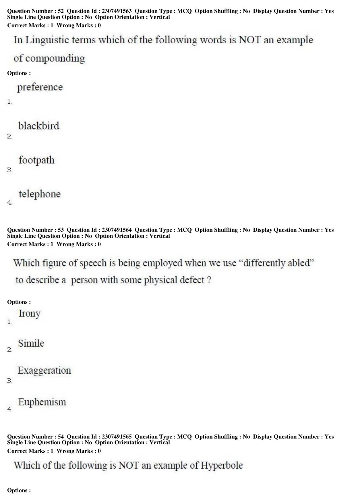TS EDCET Question Paper 2019 - English - Page 27