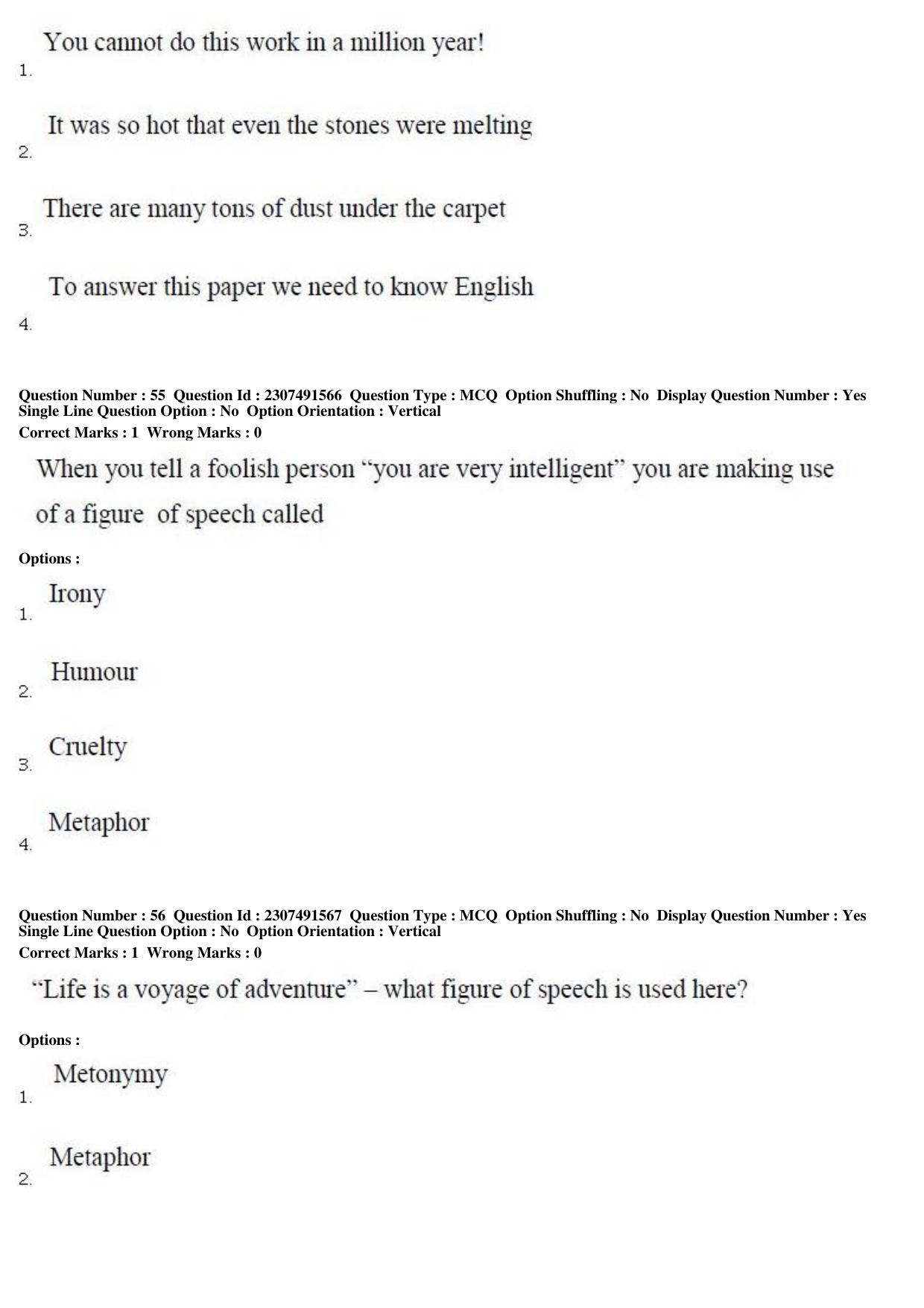 TS EDCET Question Paper 2019 - English - Page 28
