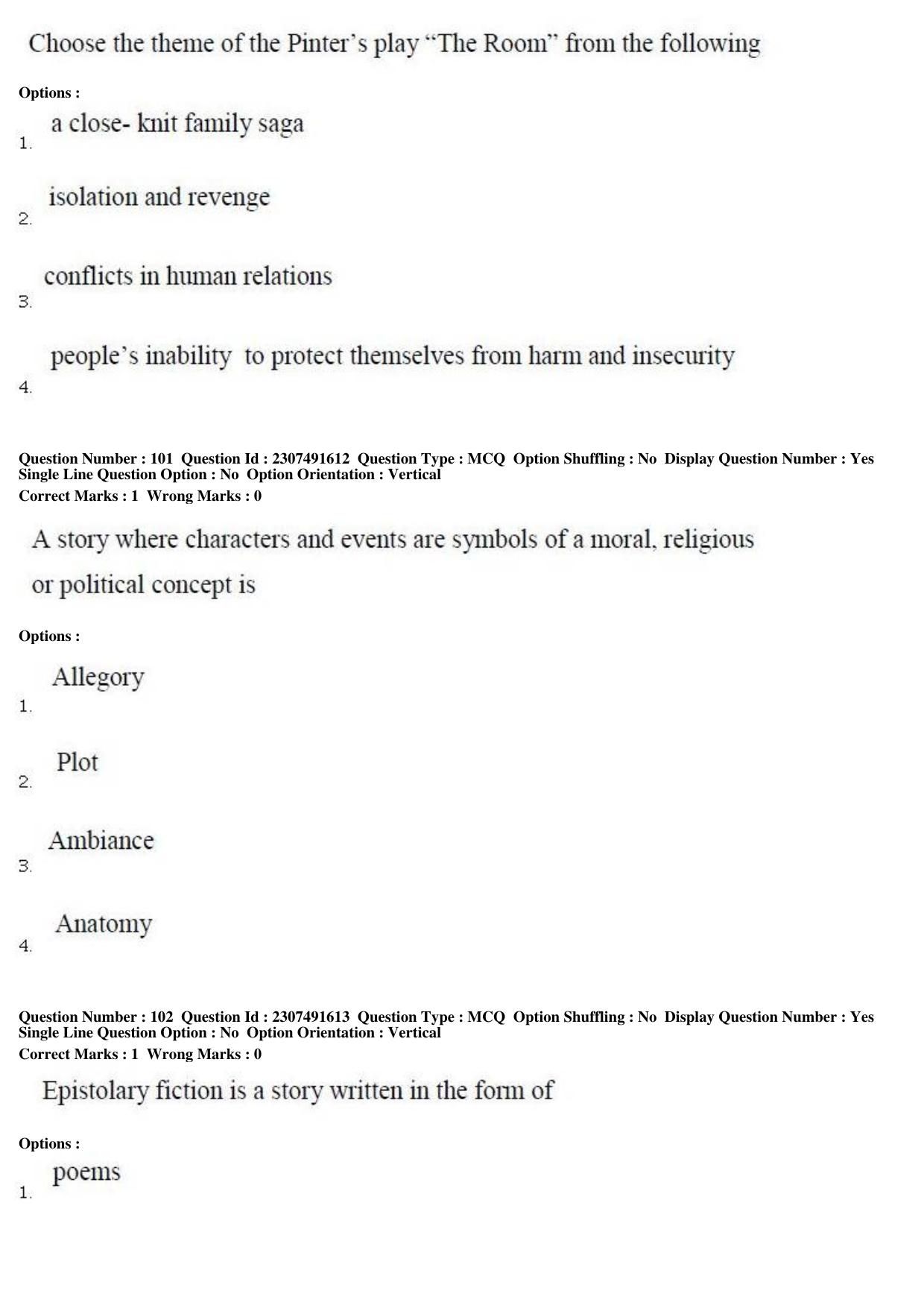 TS EDCET Question Paper 2019 - English - Page 47