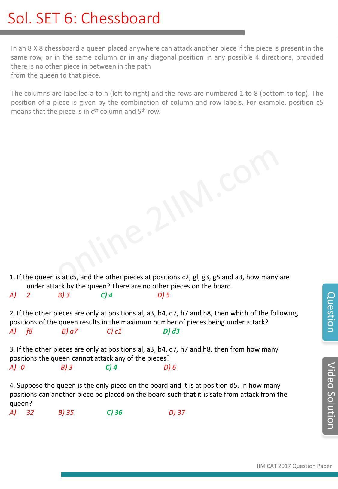 CAT 2017 CAT DILR Slot 2 Question Paper - Page 15