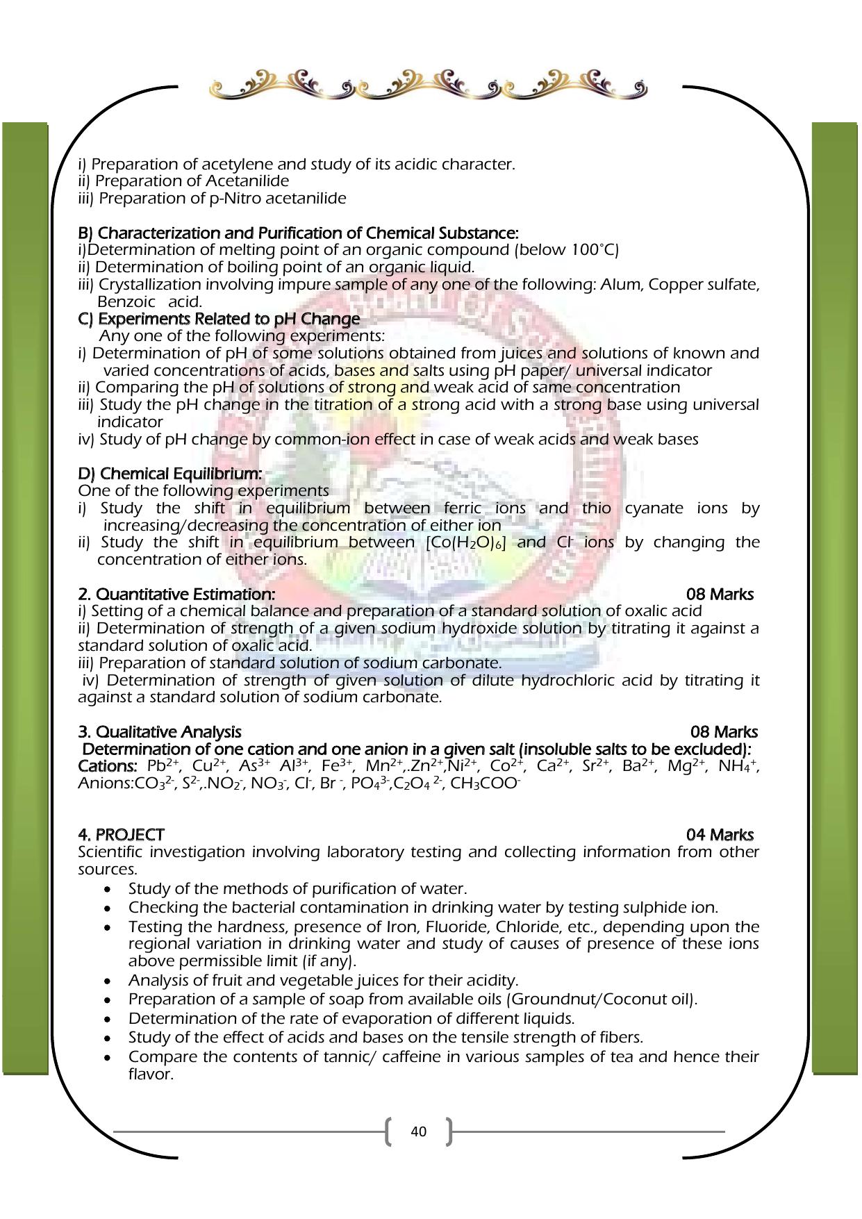 JKBOSE Class 11 Syllabus for JK & Ladakh (2024-25) - Page 48