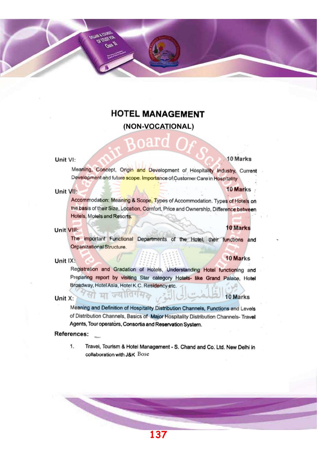 JKBOSE Class 11 Syllabus for JK & Ladakh (2024-25) - Page 145