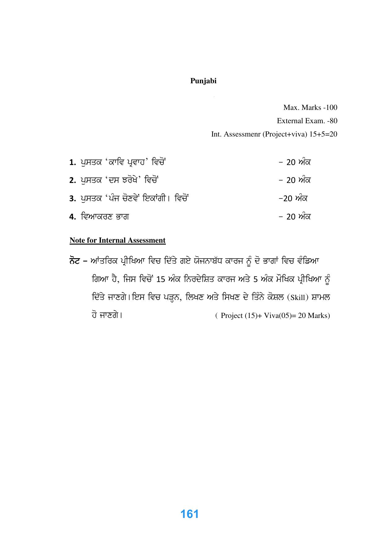 JKBOSE Class 11 Syllabus for JK & Ladakh (2024-25) - Page 169