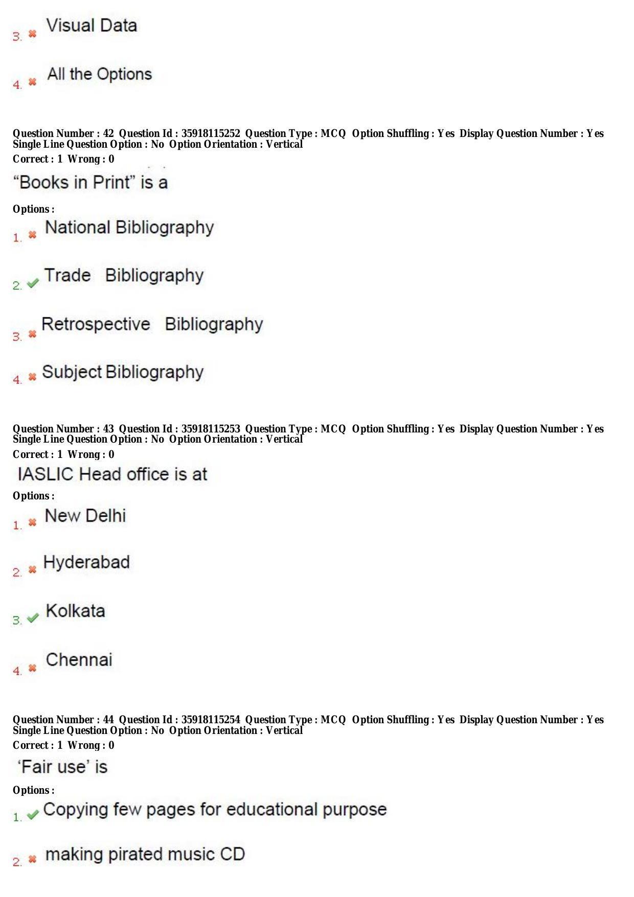 TS CPGET 2018 Master of Library and Information Science (M.Lib.I.Sc) 1 year course (Shift3) Question Paper with Answer Key - Page 16