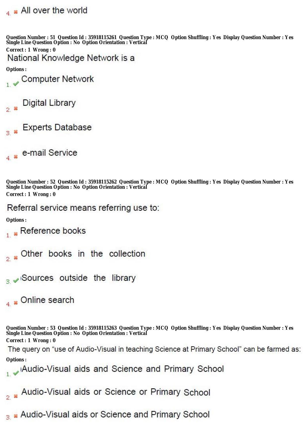 TS CPGET 2018 Master of Library and Information Science (M.Lib.I.Sc) 1 year course (Shift3) Question Paper with Answer Key - Page 19