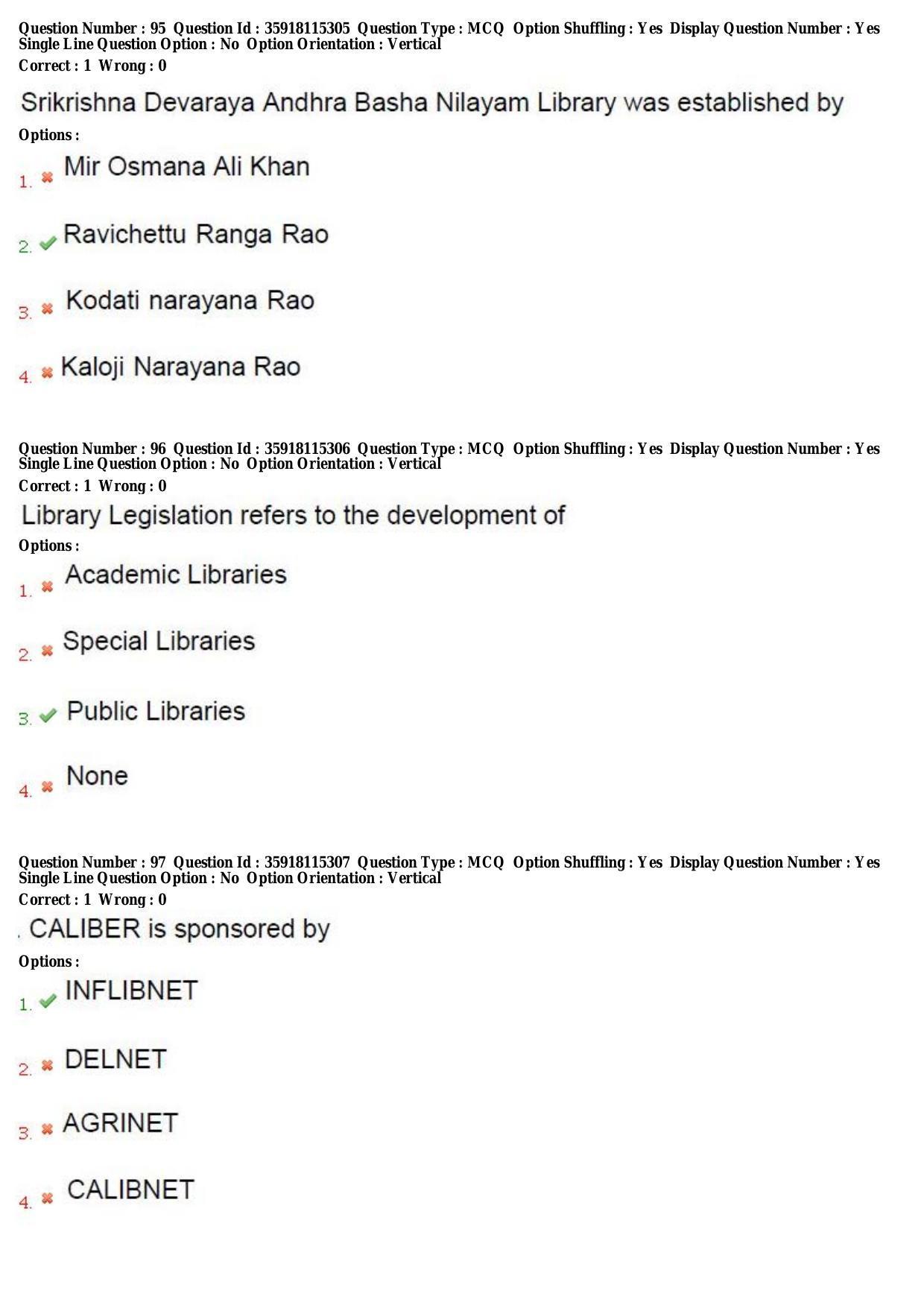 TS CPGET 2018 Master of Library and Information Science (M.Lib.I.Sc) 1 year course (Shift3) Question Paper with Answer Key - Page 34