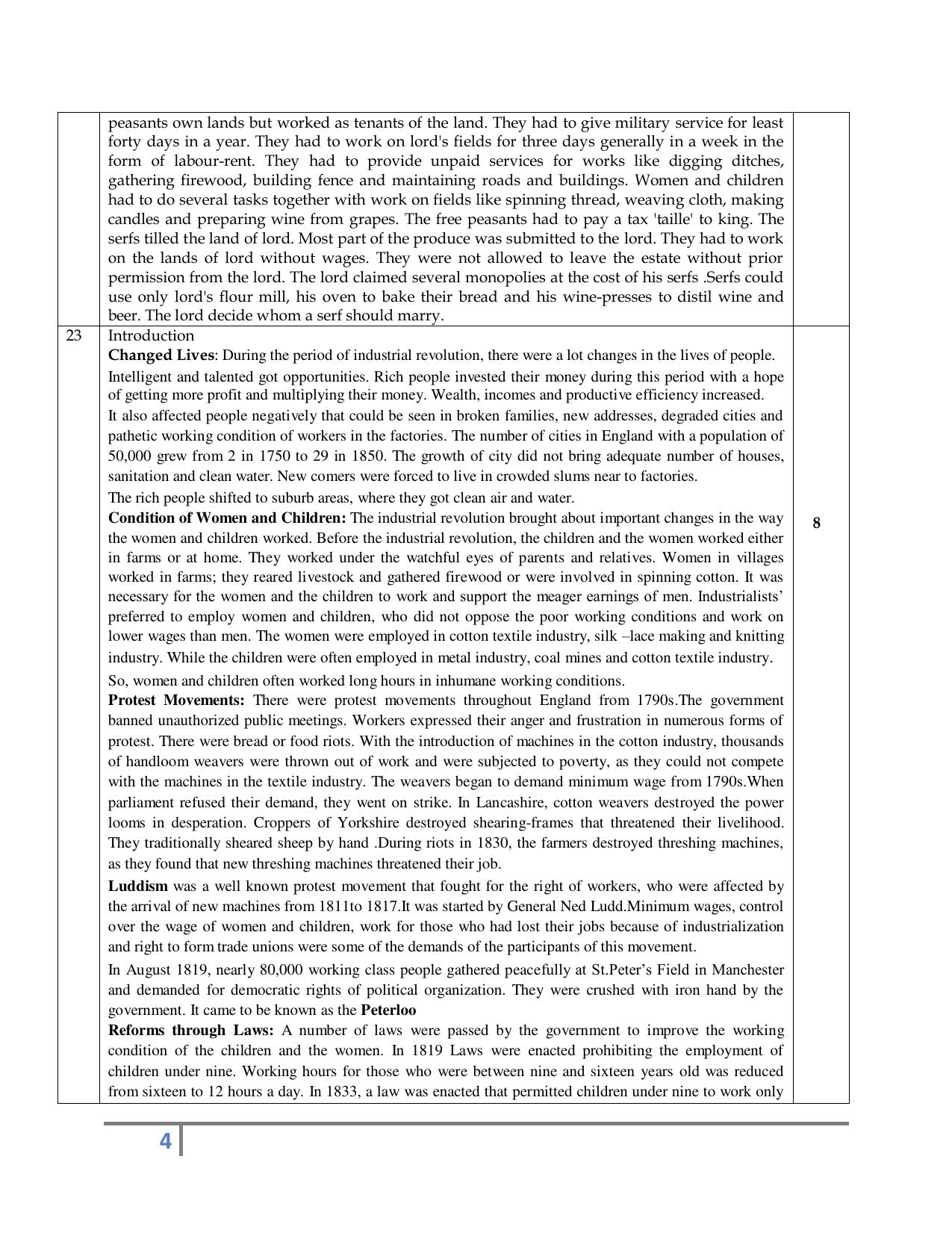 Kerala Plus One 2020 History Answer Key (Model) - Page 4