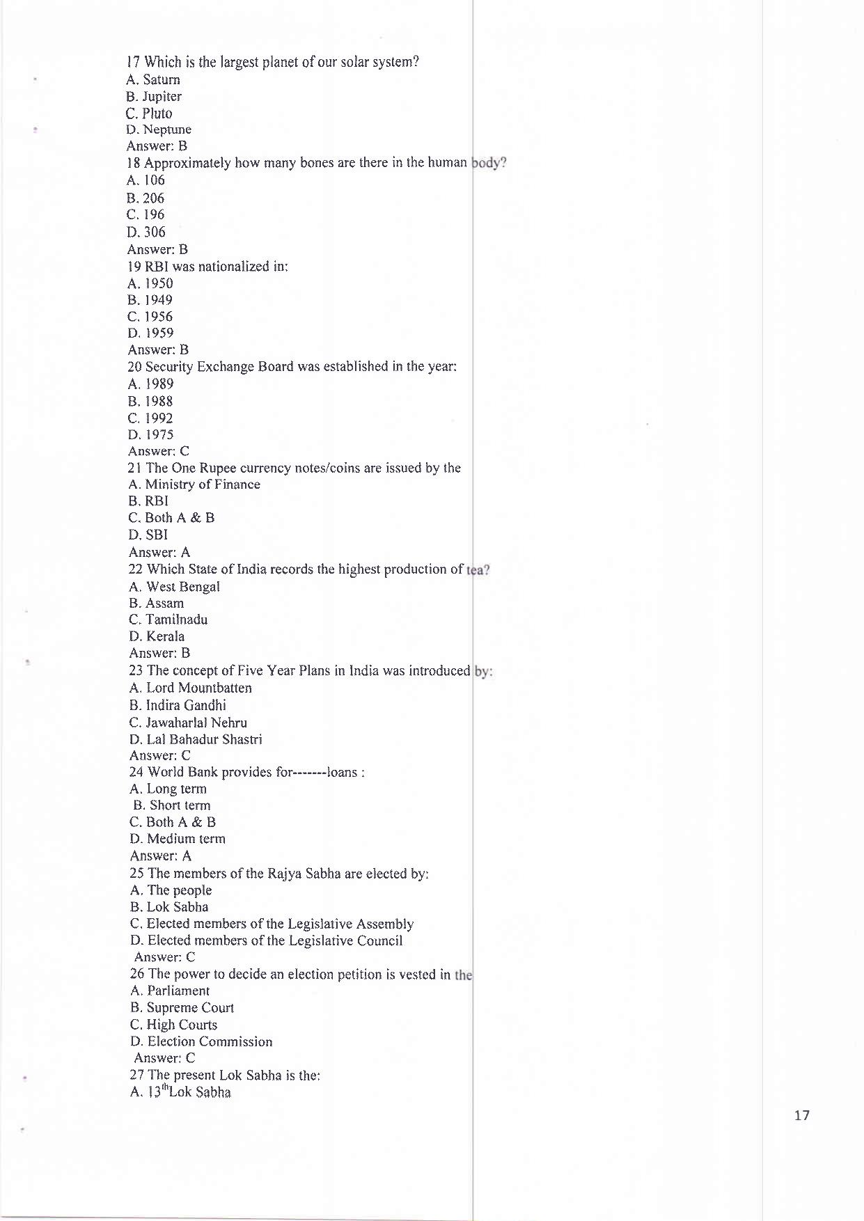 MH CET Law 2022 Sample Paper for 3 Year LLB (2016) - Page 7