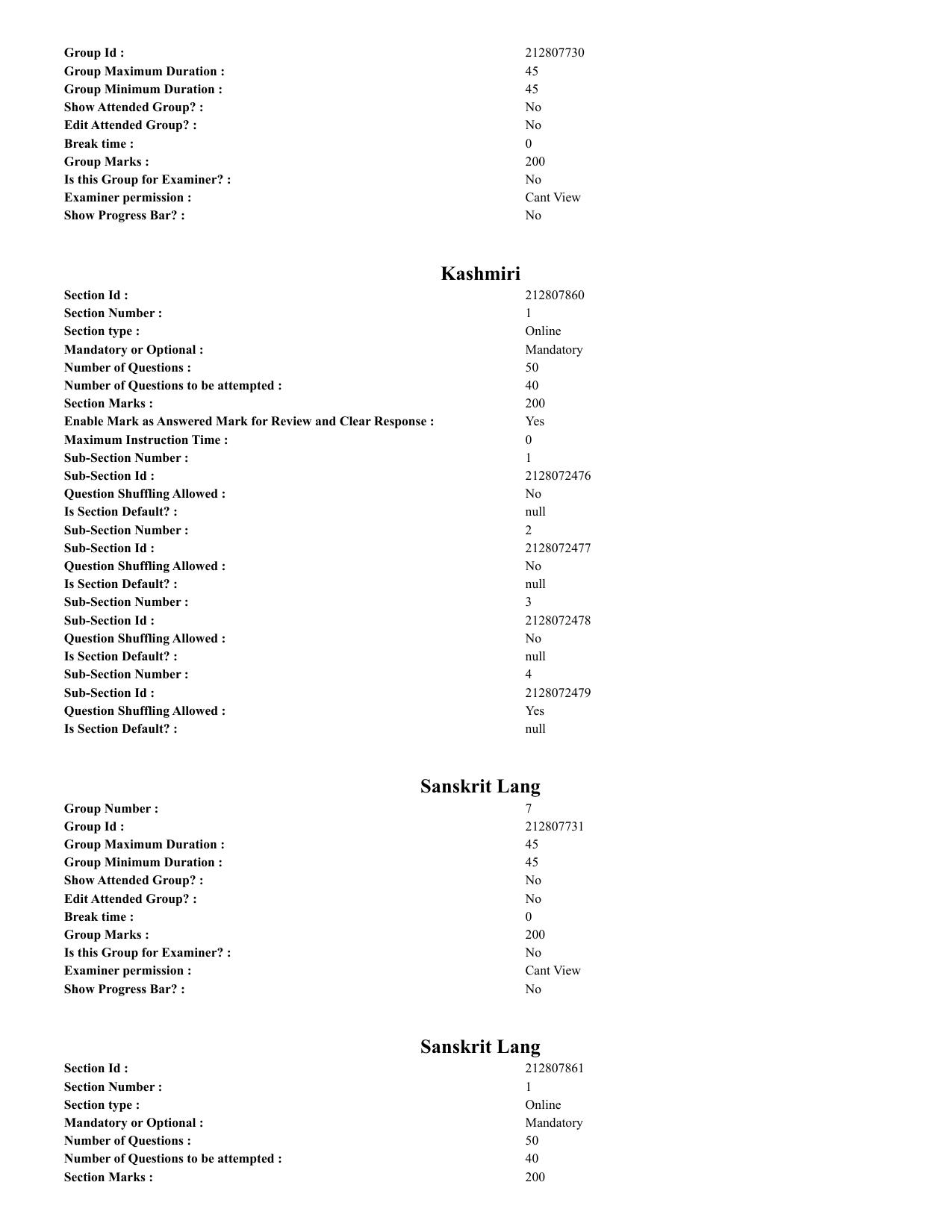 CUET 2023 English Arabic Shift 3 Question Papers - Page 29