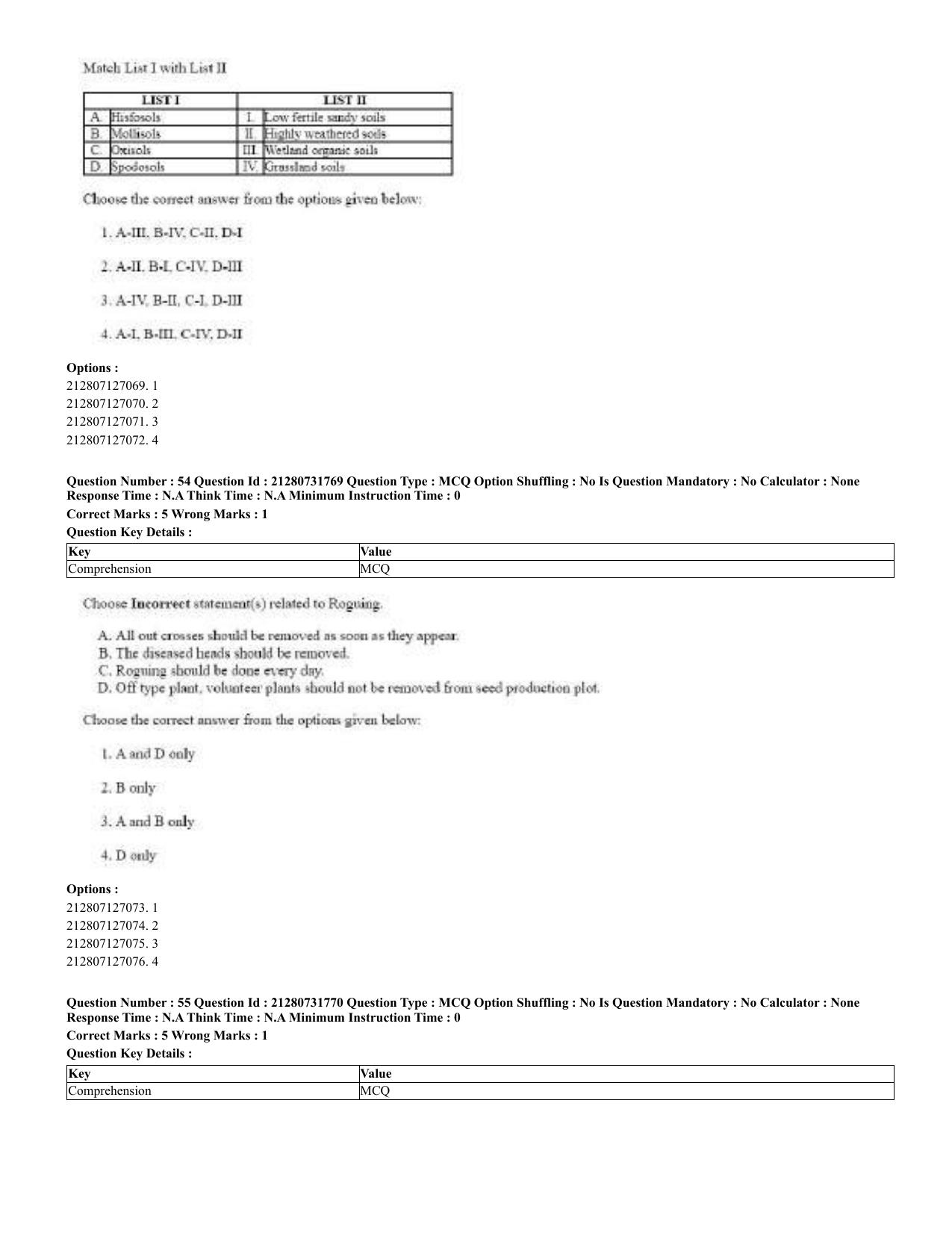 CUET 2023 English Arabic Shift 3 Question Papers - Page 32