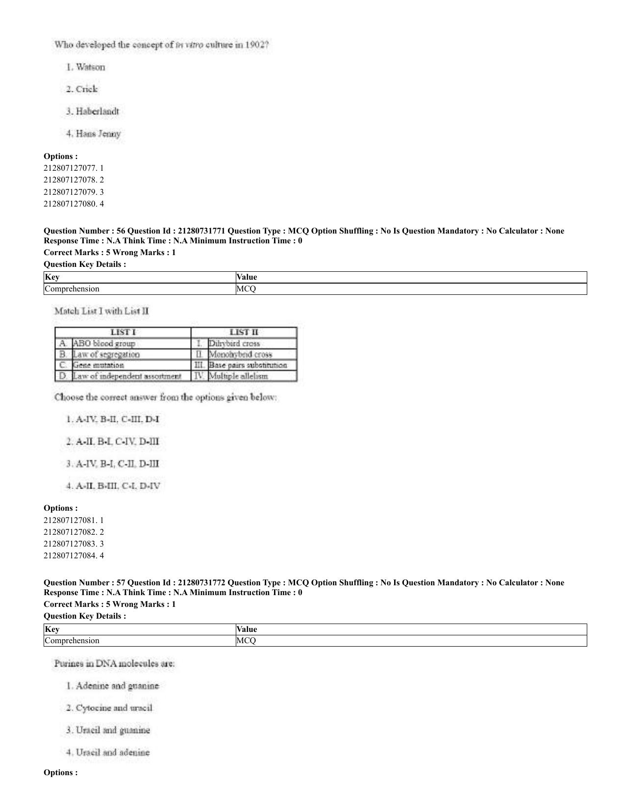 CUET 2023 English Arabic Shift 3 Question Papers - Page 33