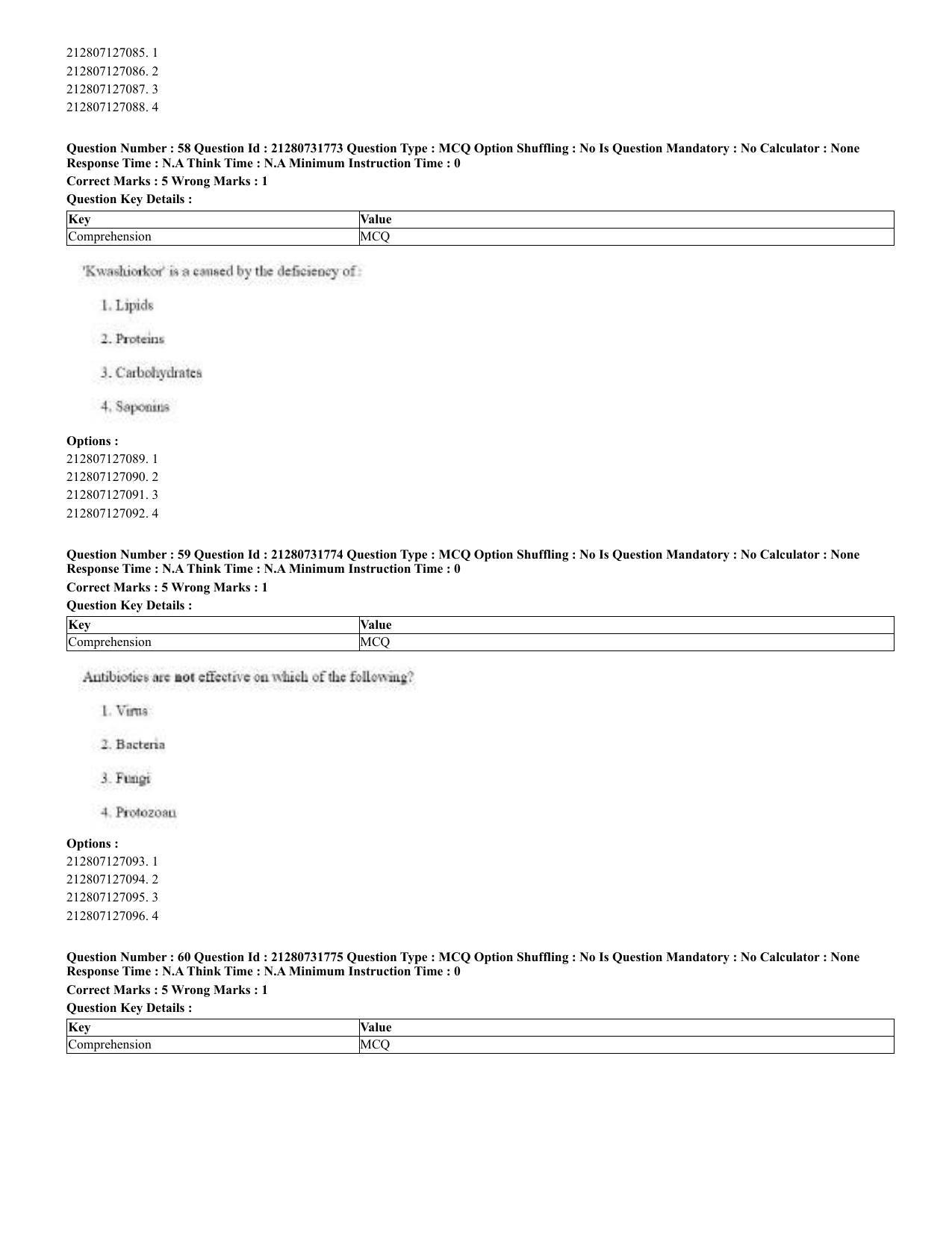 CUET 2023 English Arabic Shift 3 Question Papers - Page 34