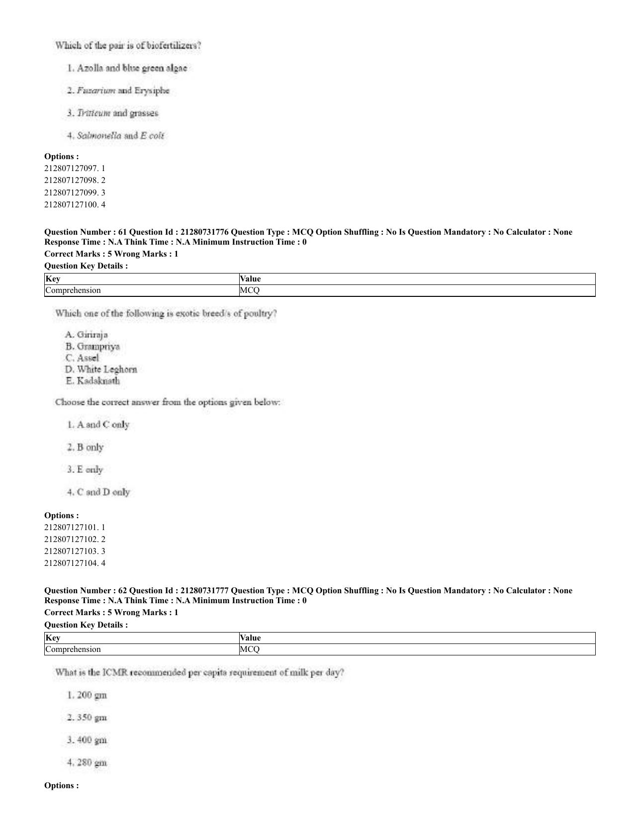 CUET 2023 English Arabic Shift 3 Question Papers - Page 35