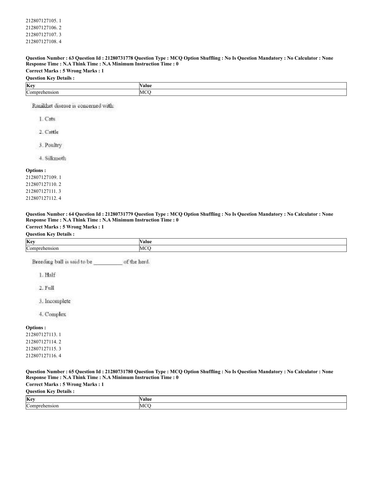CUET 2023 English Arabic Shift 3 Question Papers - Page 36