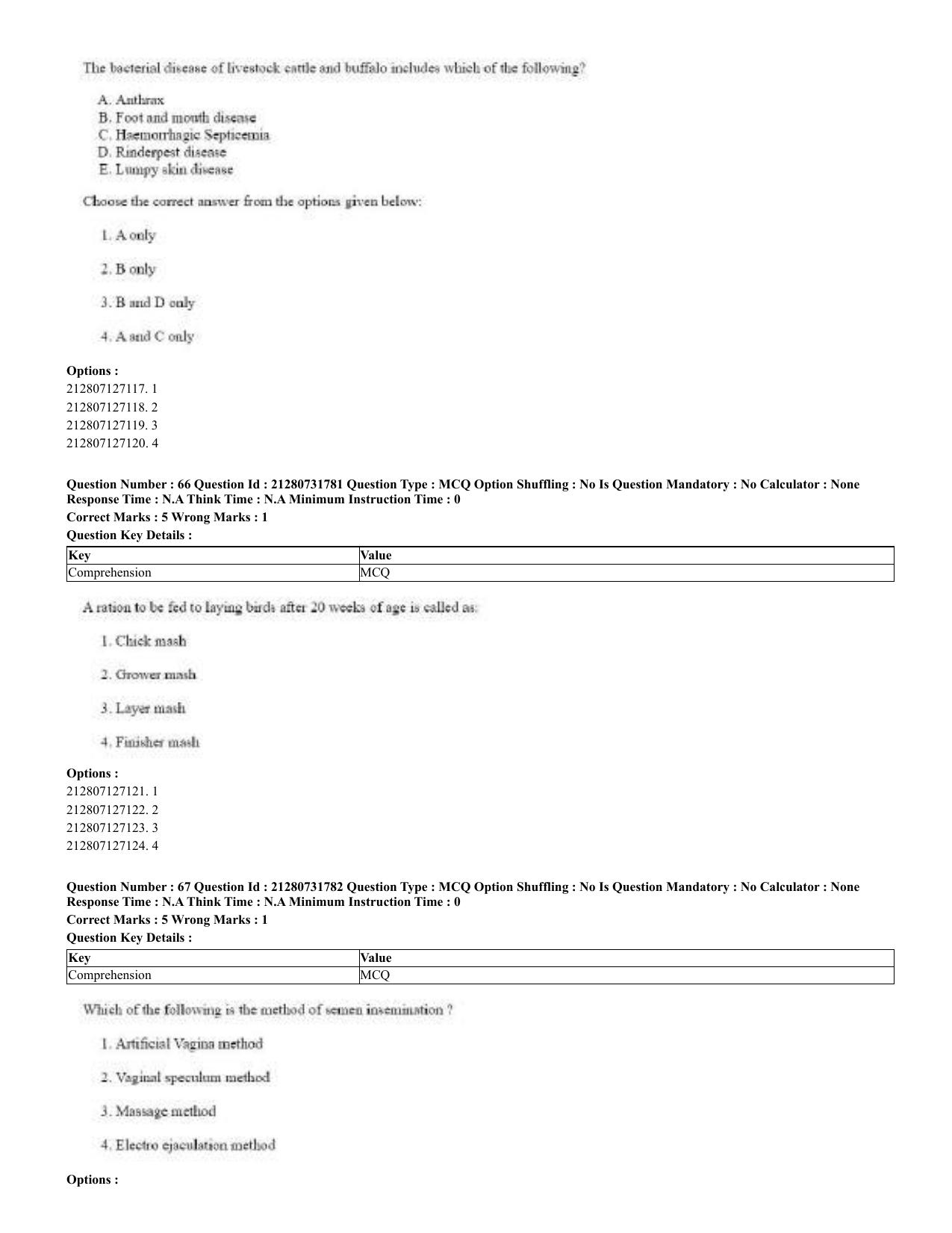 CUET 2023 English Arabic Shift 3 Question Papers - Page 37