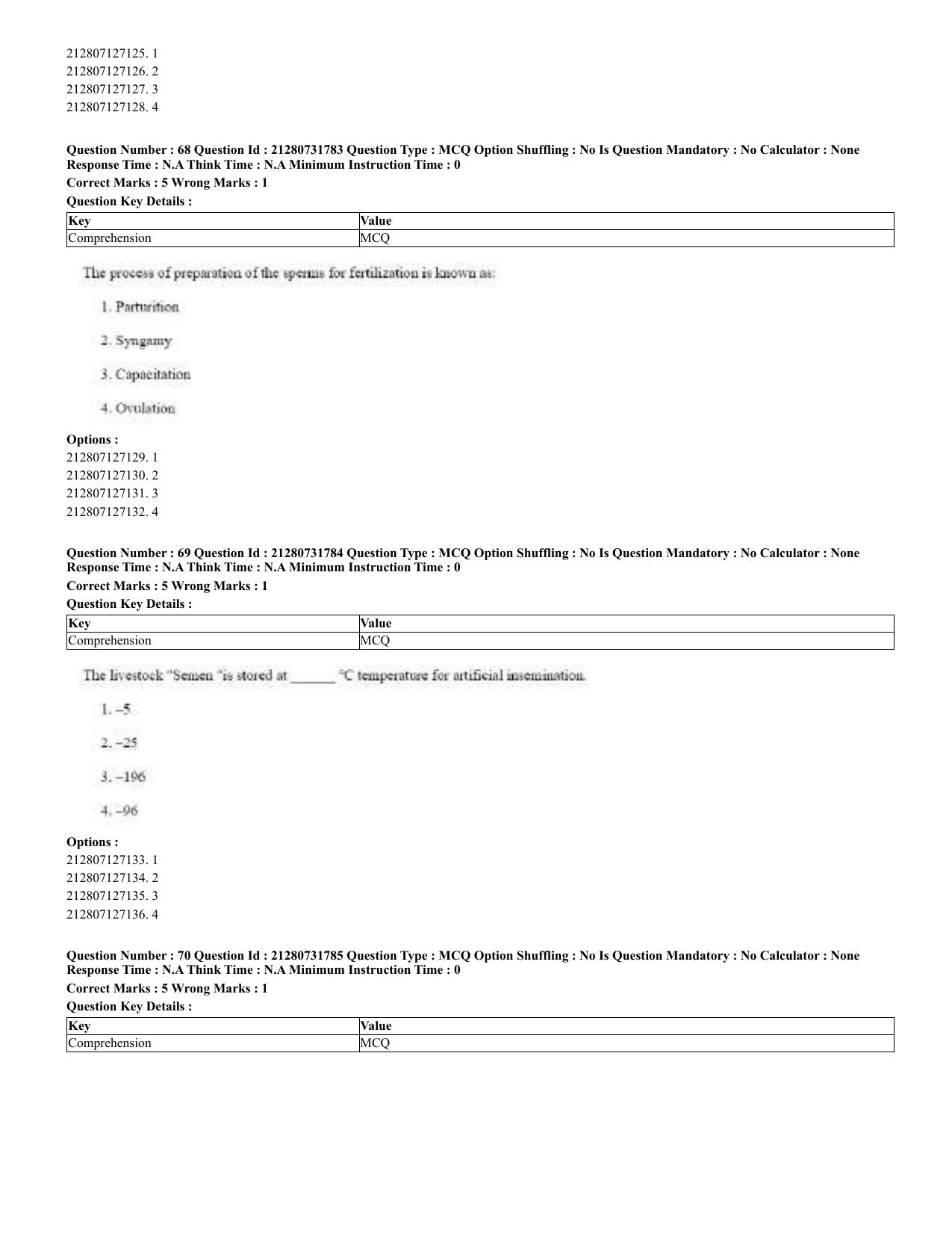 CUET 2023 English Arabic Shift 3 Question Papers - Page 38