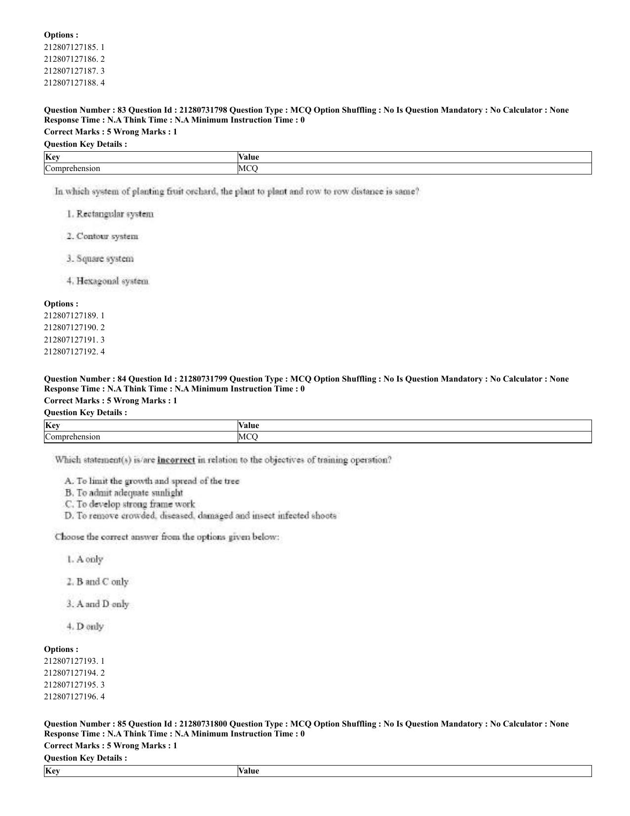 CUET 2023 English Arabic Shift 3 Question Papers - Page 44