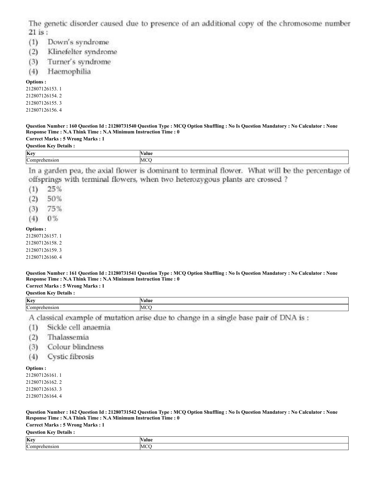 CUET 2023 English Arabic Shift 3 Question Papers - Page 80