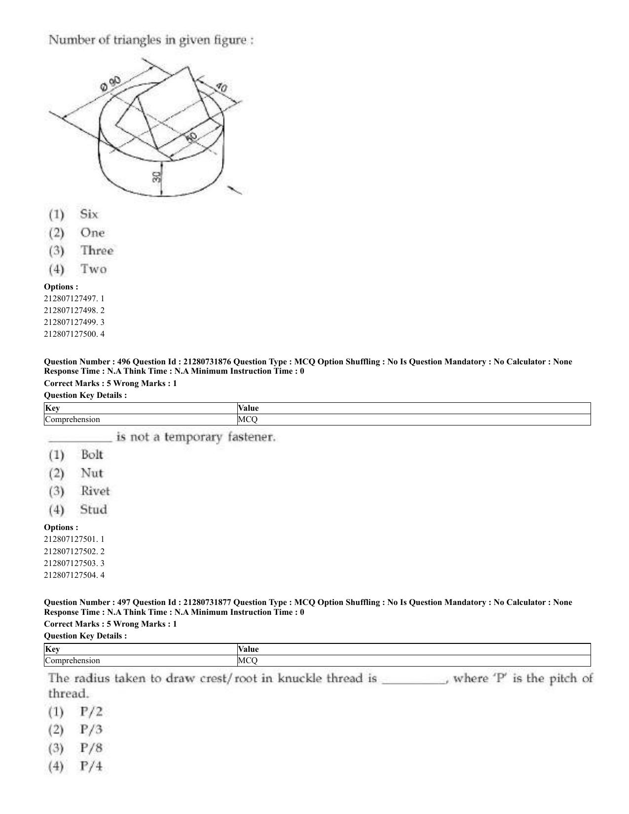 CUET 2023 English Arabic Shift 3 Question Papers - Page 244