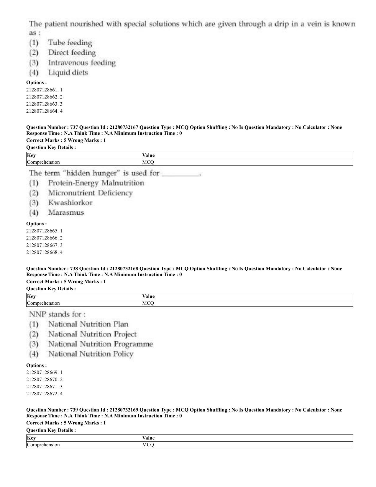 CUET 2023 English Arabic Shift 3 Question Papers - Page 363