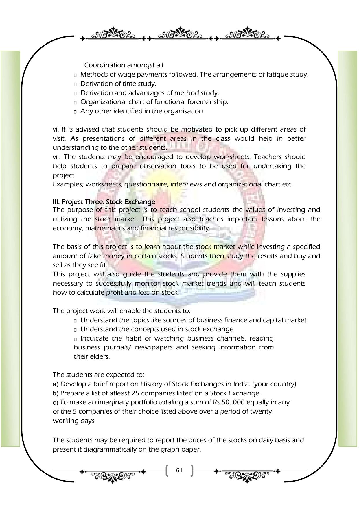 JKBOSE Class 12 Syllabus for JK & Ladakh (2024-25) - Page 69