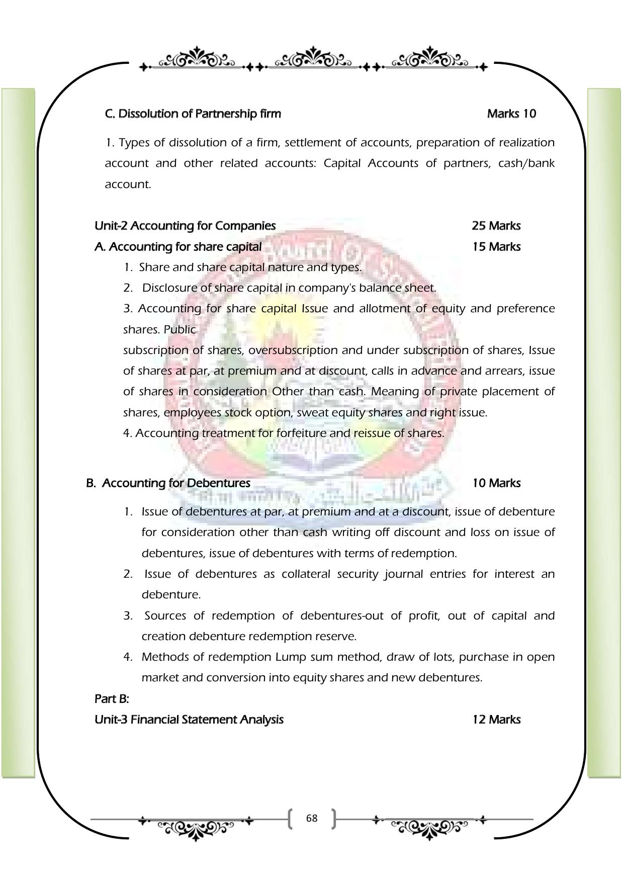 JKBOSE Class 12 Syllabus for JK & Ladakh (2024-25) - Page 76