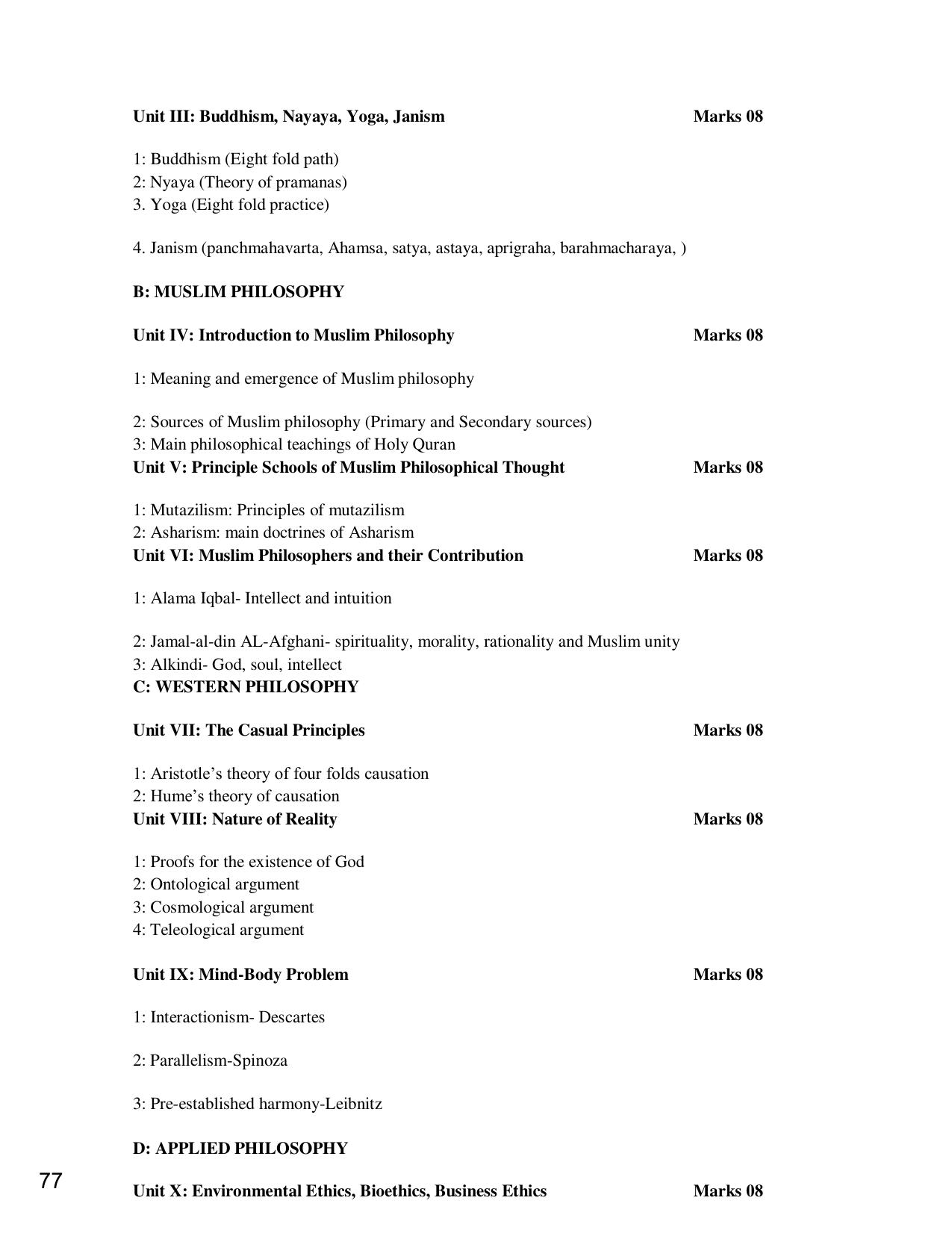 JKBOSE Class 12 Syllabus for JK & Ladakh (2024-25) - Page 85