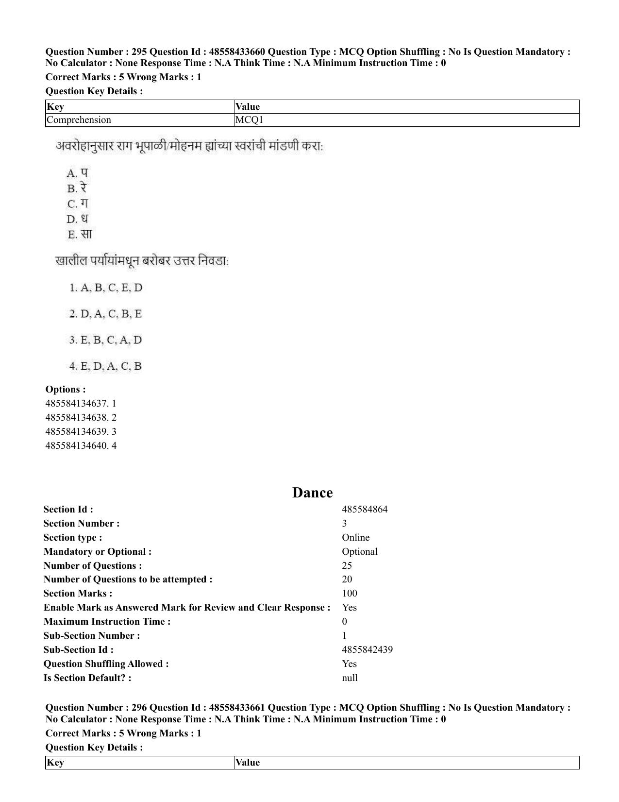 CUET 2023 English Marathi Shift 1 Question Papers - 18 June 2023 - Page 271