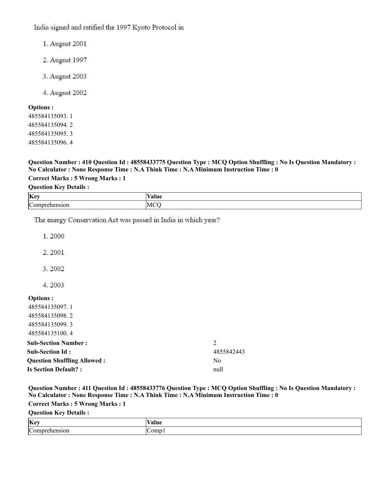 CUET 2023 English Marathi Shift 1 Question Papers - 18 June 2023 - Page 375