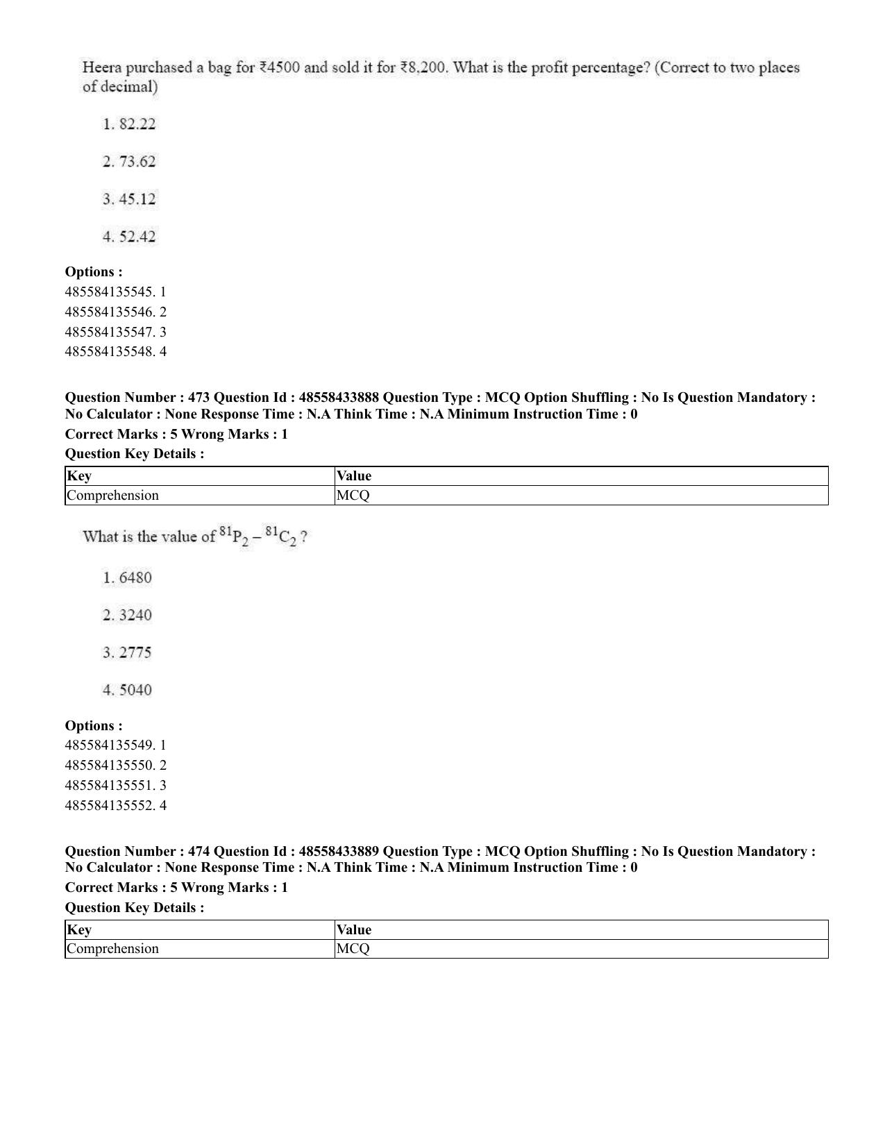 CUET 2023 English Marathi Shift 1 Question Papers - 18 June 2023 - Page 414