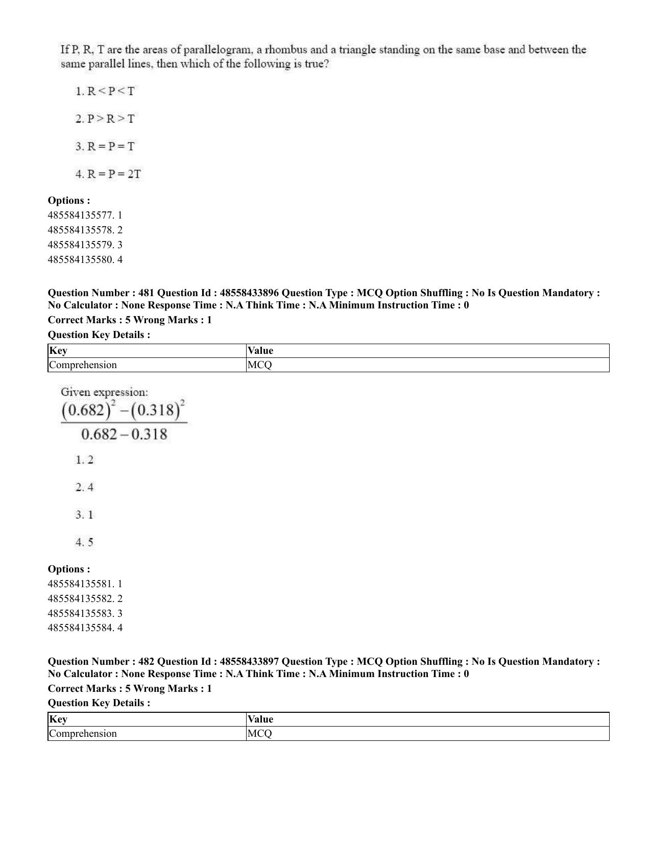 CUET 2023 English Marathi Shift 1 Question Papers - 18 June 2023 - Page 418