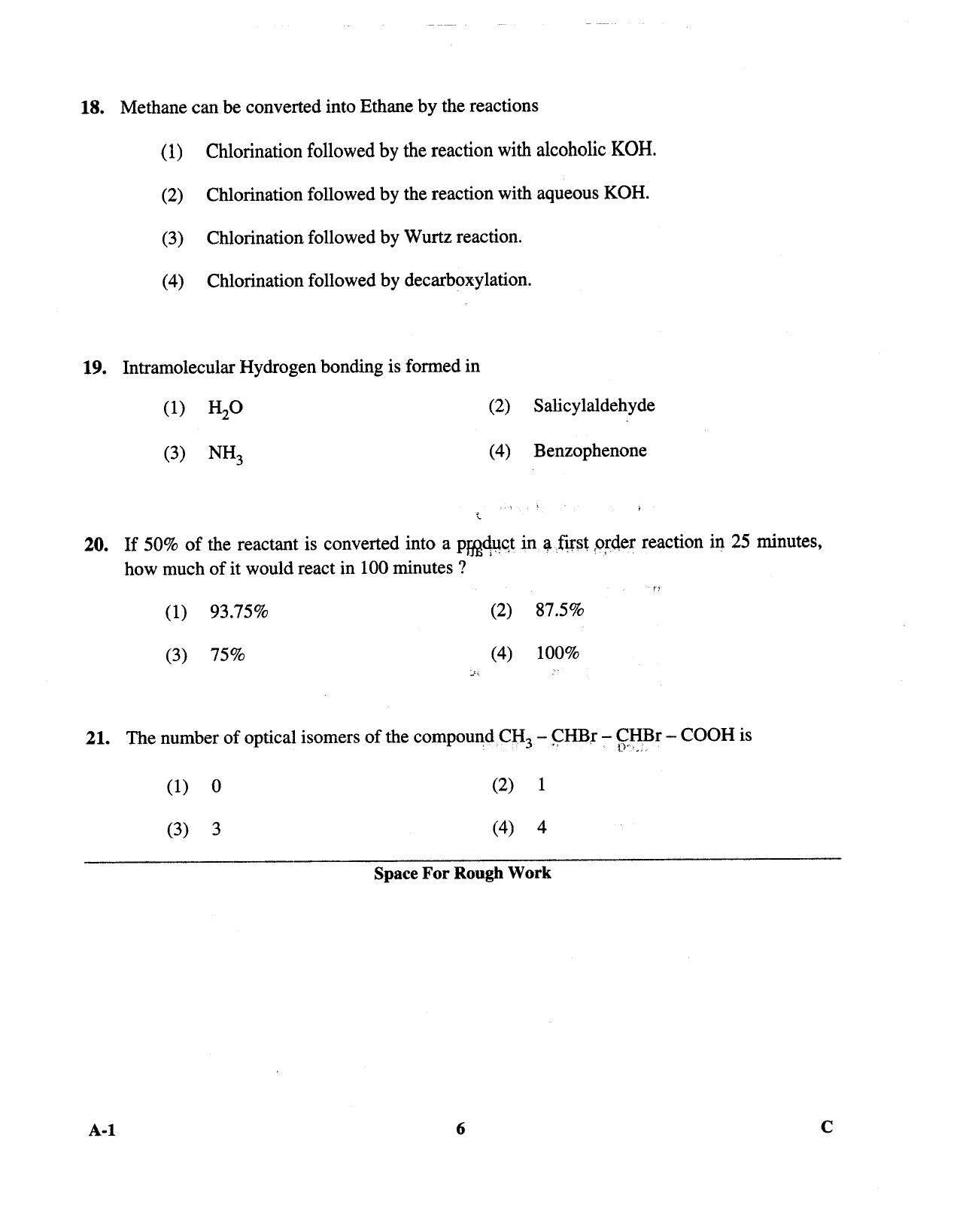 KCET Chemistry 2013 Question Papers - Page 6
