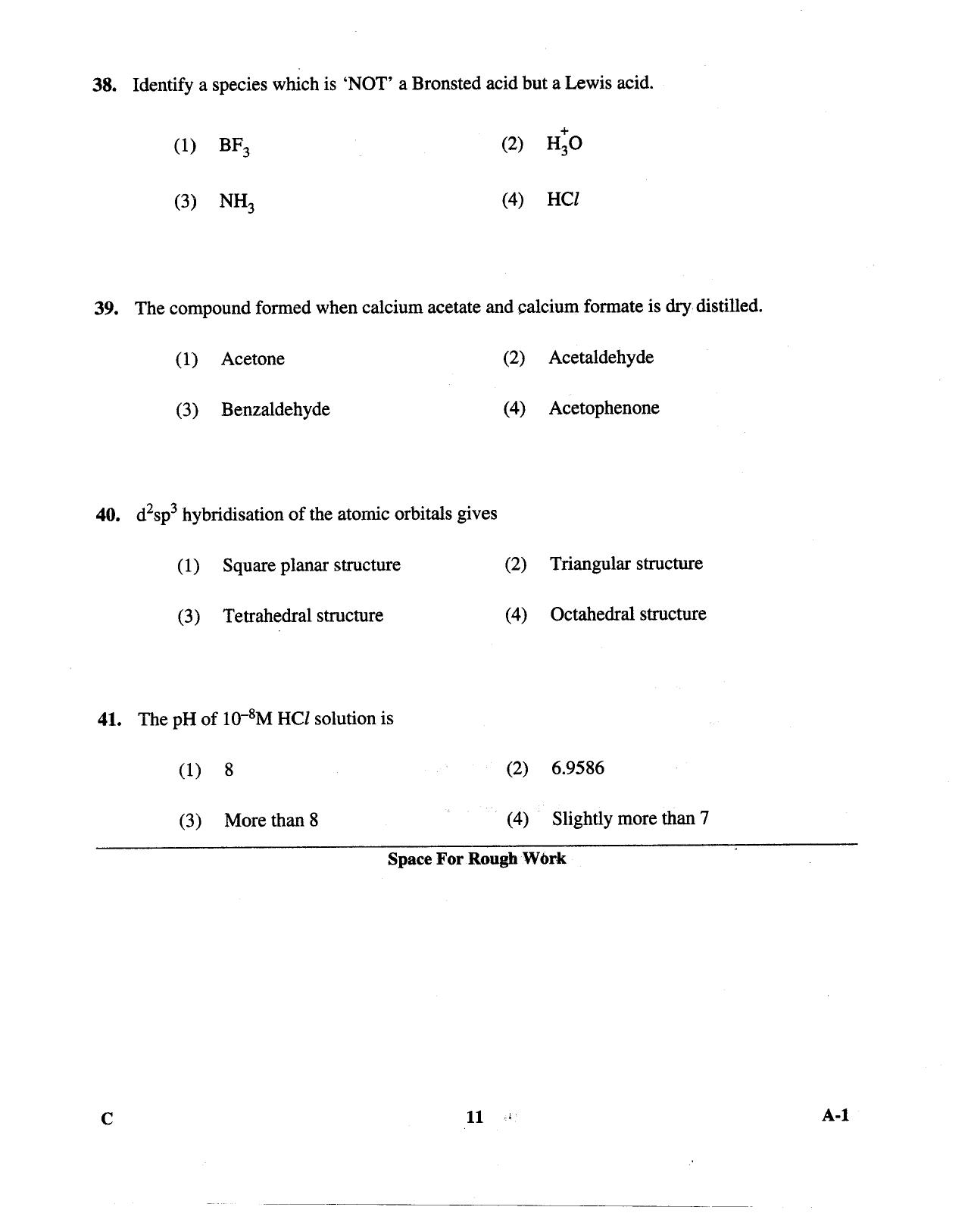KCET Chemistry 2013 Question Papers - Page 11