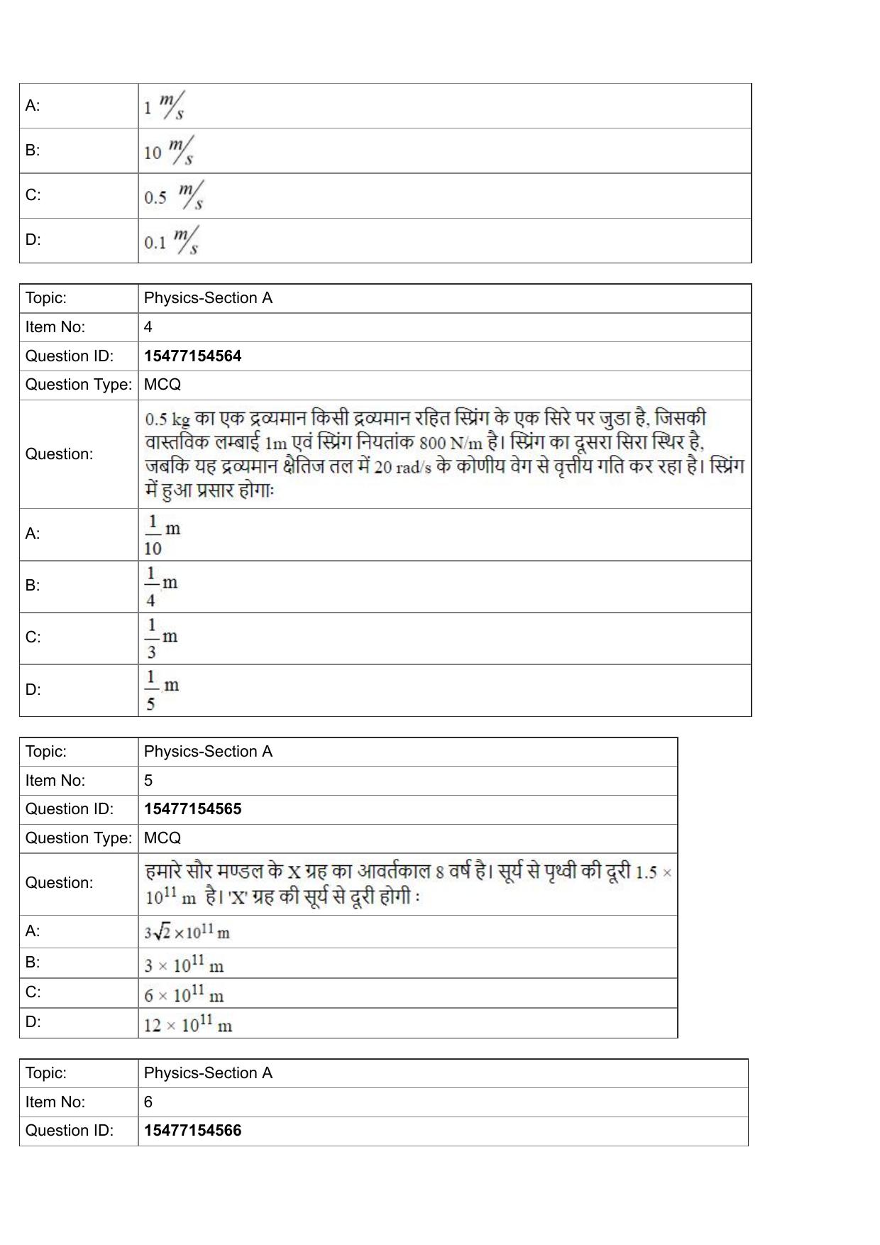 JEE Mains 2022: BTech Hindi (Shift 2) 30-07-2022 Question Paper - Page 2