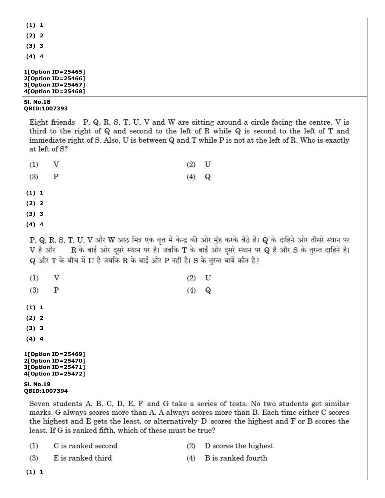 CUET (PG) 2022: PGQP-42 Political Science (09-09-2022) Question Paper - Page 13