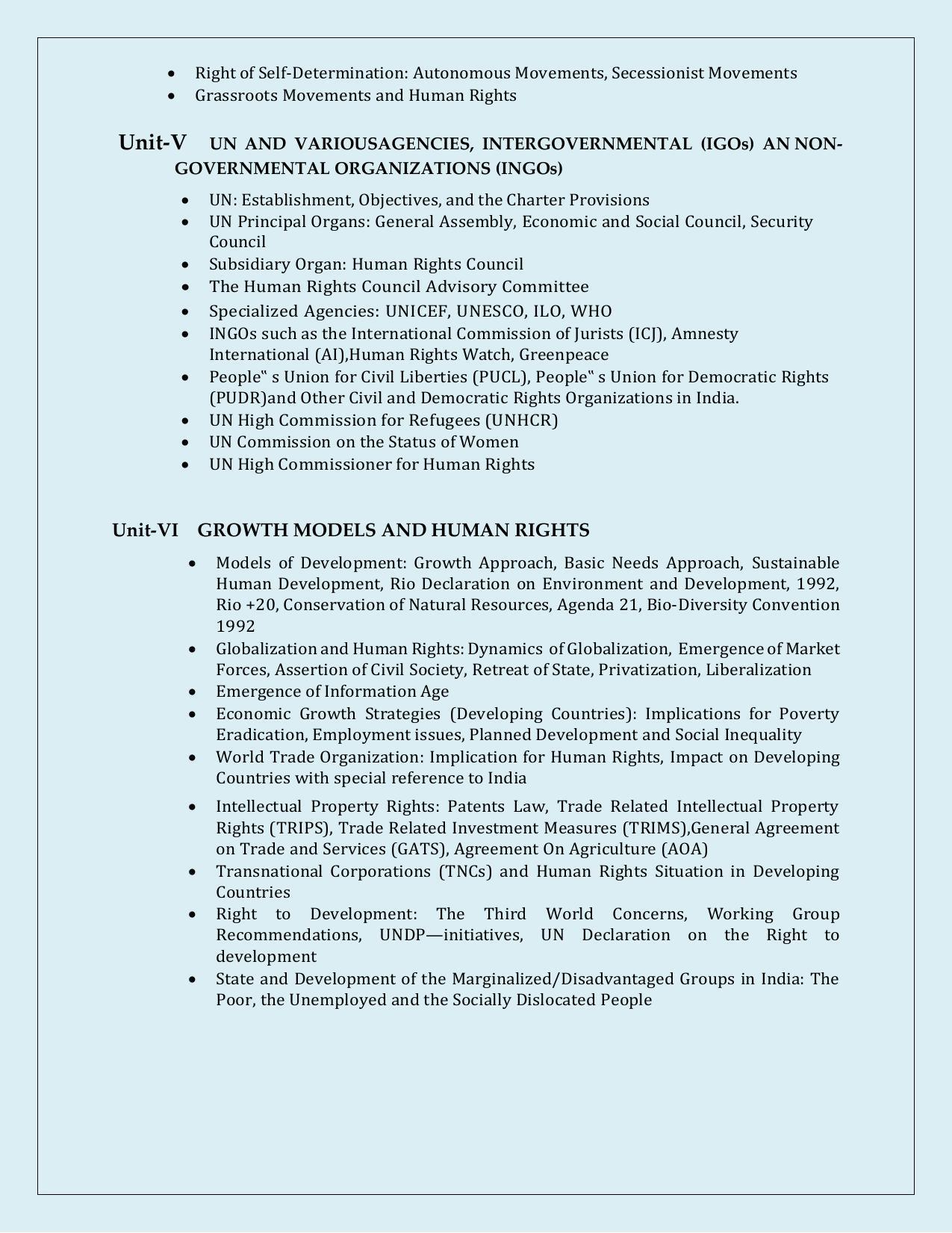 NTA PhD Entrance Exam Human Rights Syllabus - Page 3