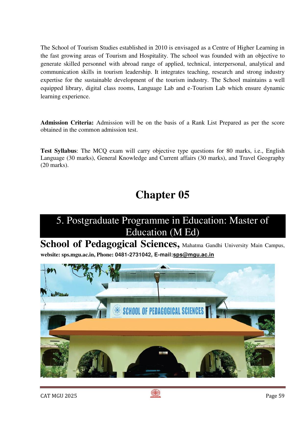 MGU CAT 2025 Syllabus - Page 59