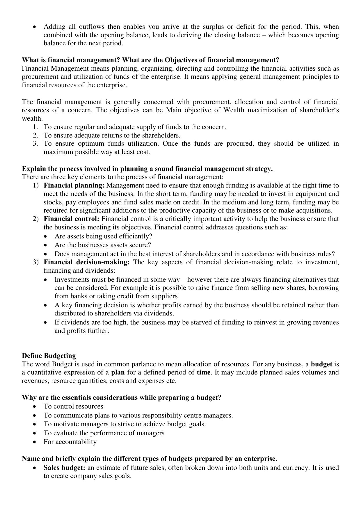 Free Printable CBSE Class 12 Worksheets Entrepreneurship Business Arithmetic - Page 7