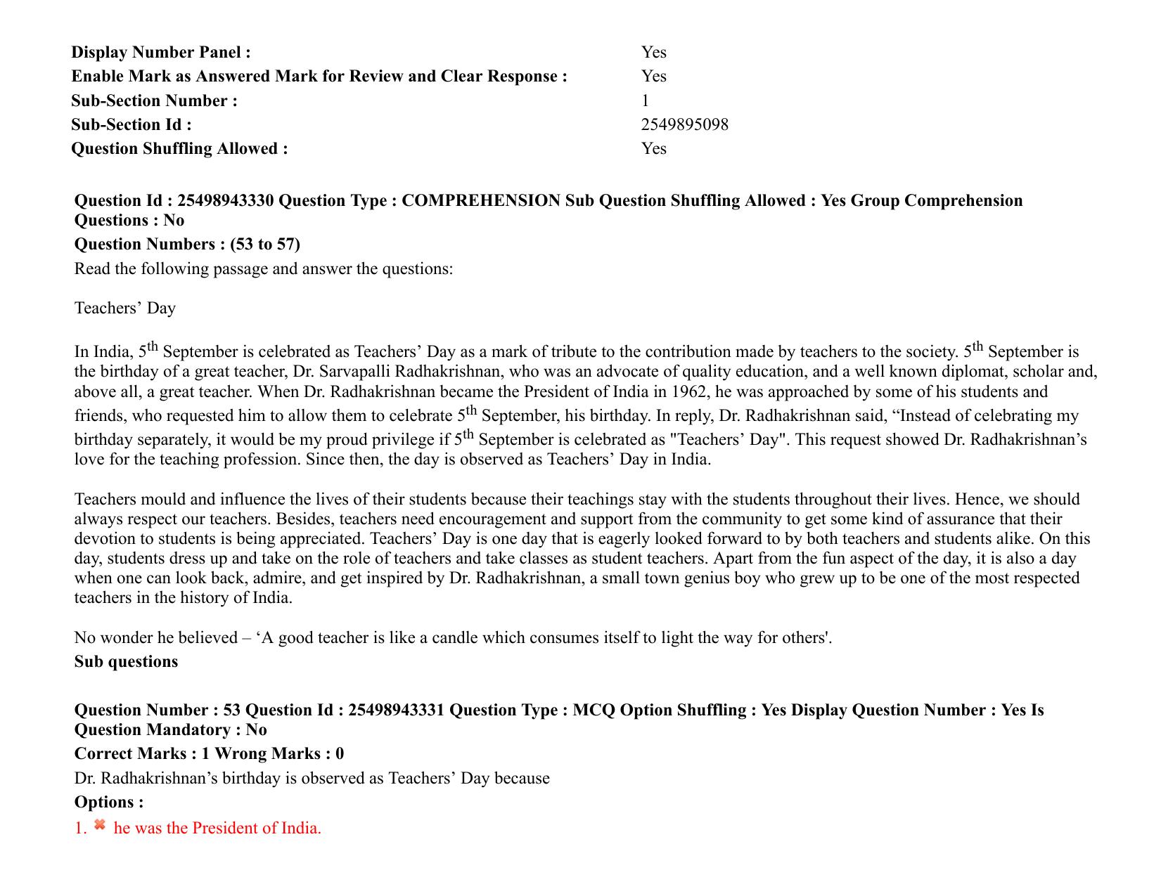 MP CPCT 27 December 2021 Question Paper Shift 2 - Page 38