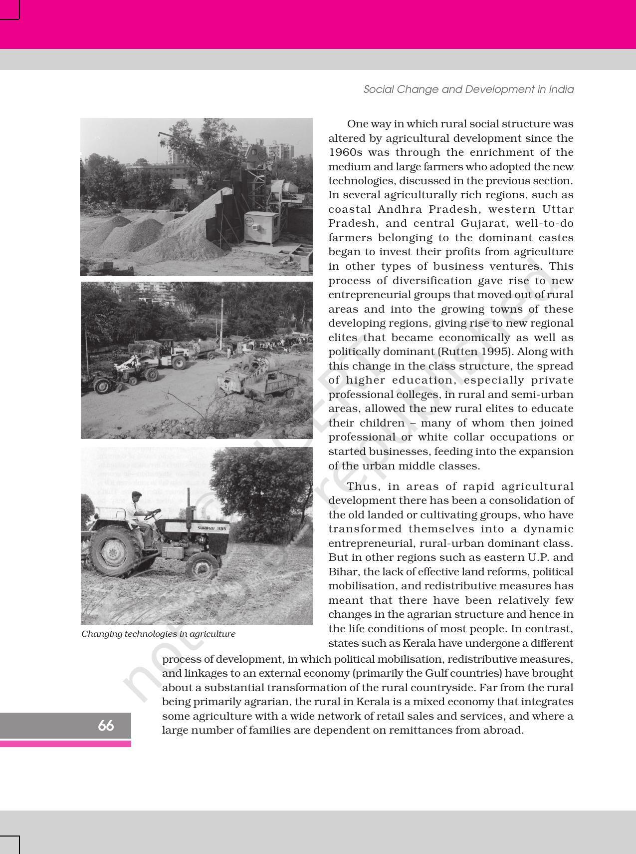 NCERT Book for Class 12 Sociology (Social Change and Development in India) Chapter 4 Change and Development in Rural Society - Page 12