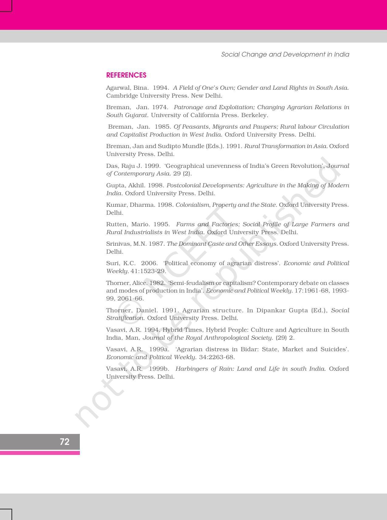 NCERT Book for Class 12 Sociology (Social Change and Development in India) Chapter 4 Change and Development in Rural Society - Page 18