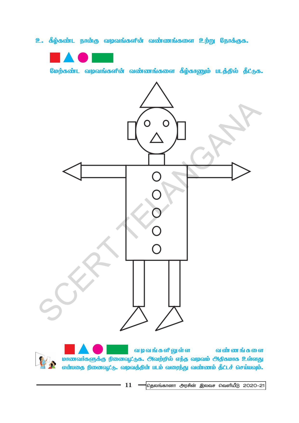 TS SCERT Class 1 Maths (Tamil Medium) Text Book - Page 23