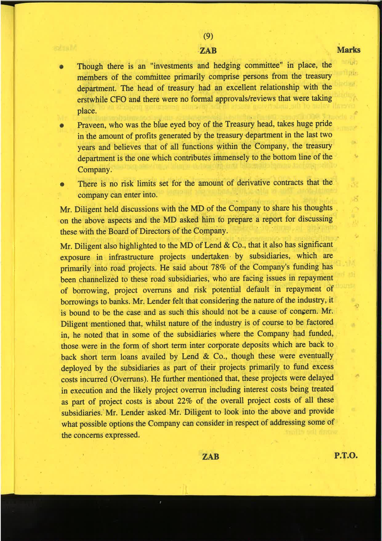 CA Final Nov 2019 Question Paper -Paper 6B – Financial Services and Capital Markets - Page 9