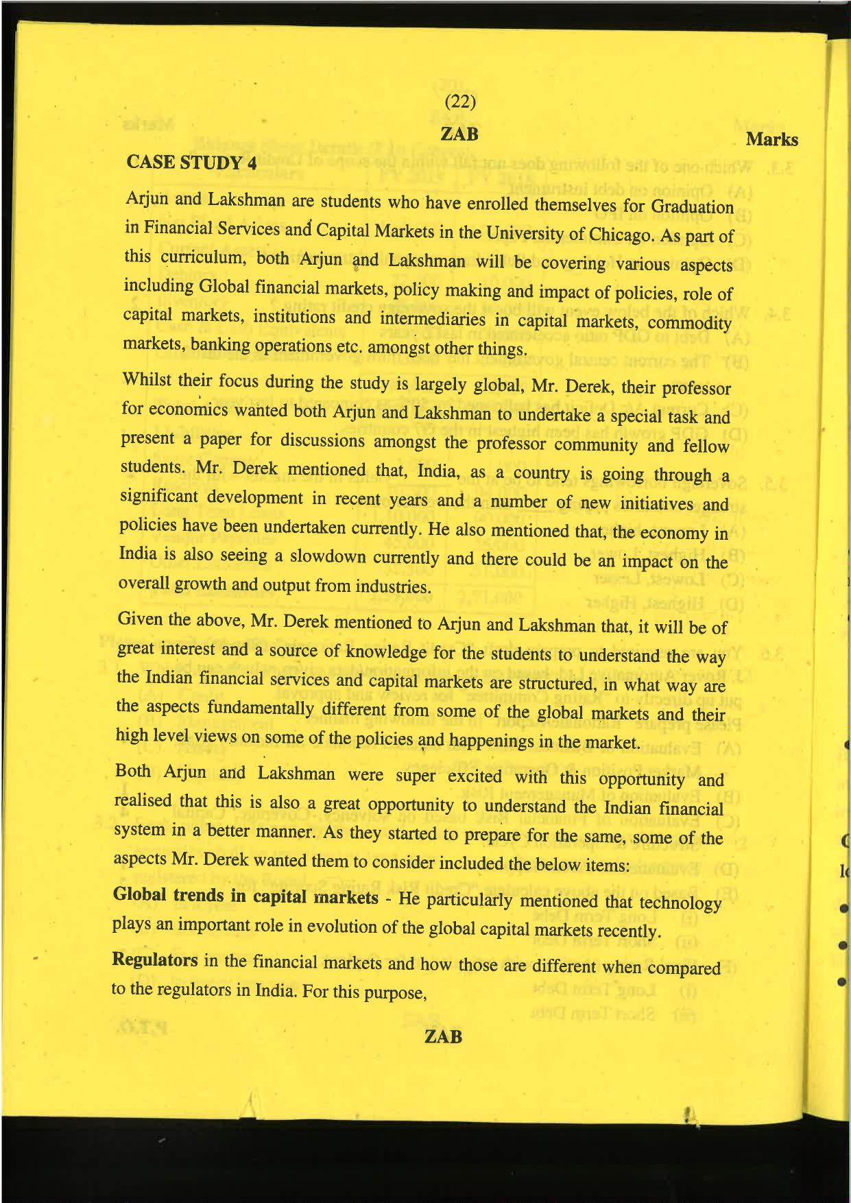 CA Final Nov 2019 Question Paper -Paper 6B – Financial Services and Capital Markets - Page 22