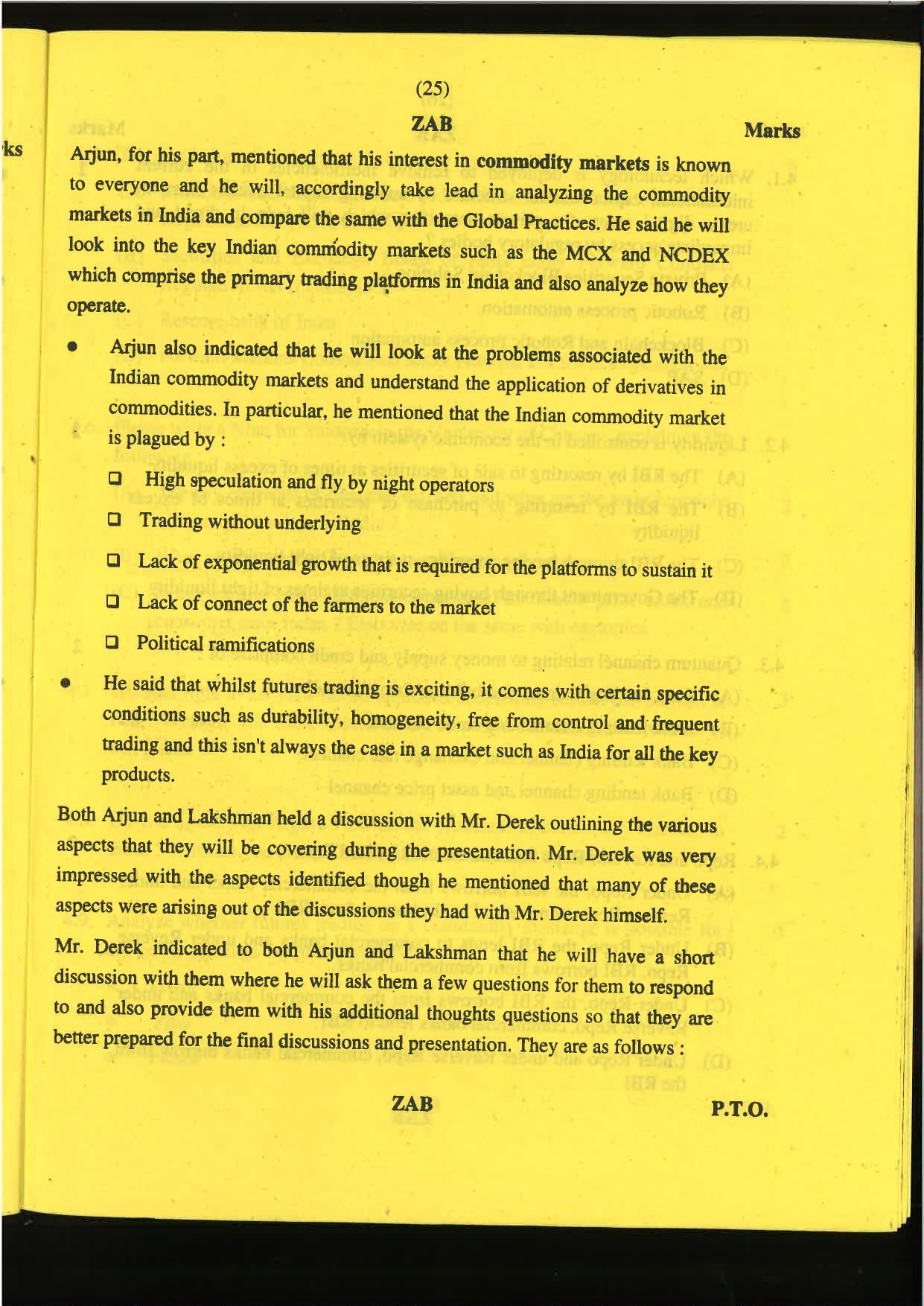 CA Final Nov 2019 Question Paper -Paper 6B – Financial Services and Capital Markets - Page 25
